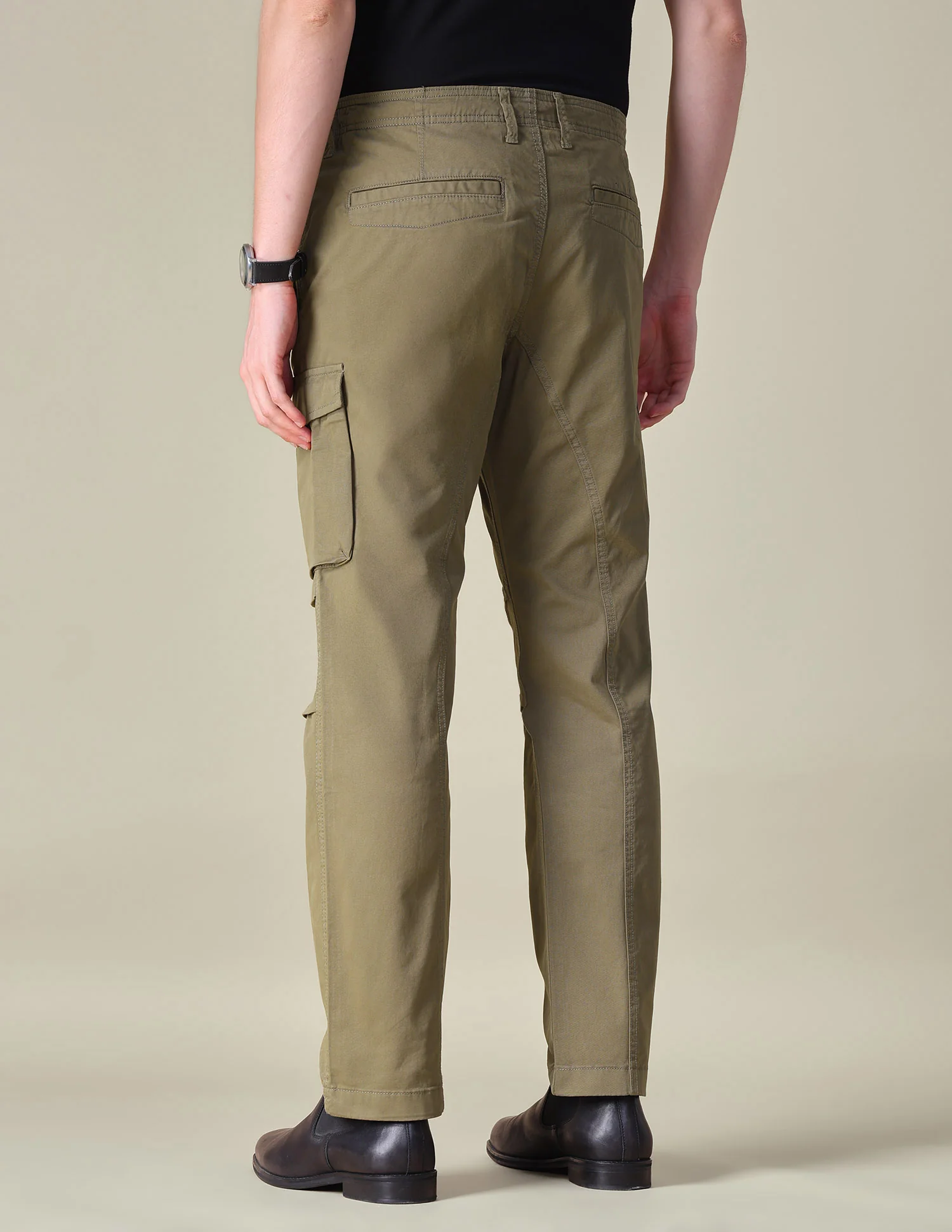 Twill Regular Fit Cargos - Image 5