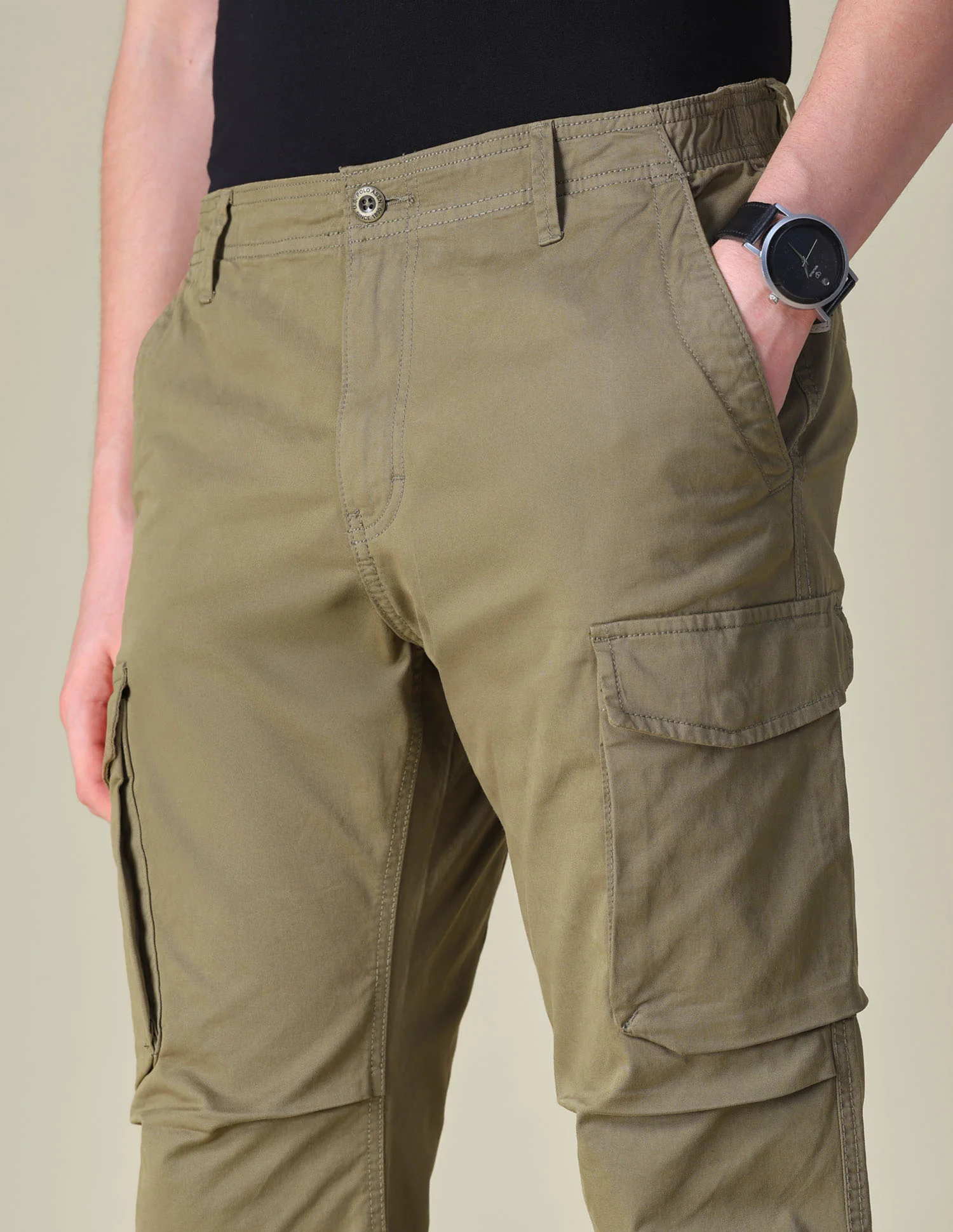 Twill Regular Fit Cargos - Image 7