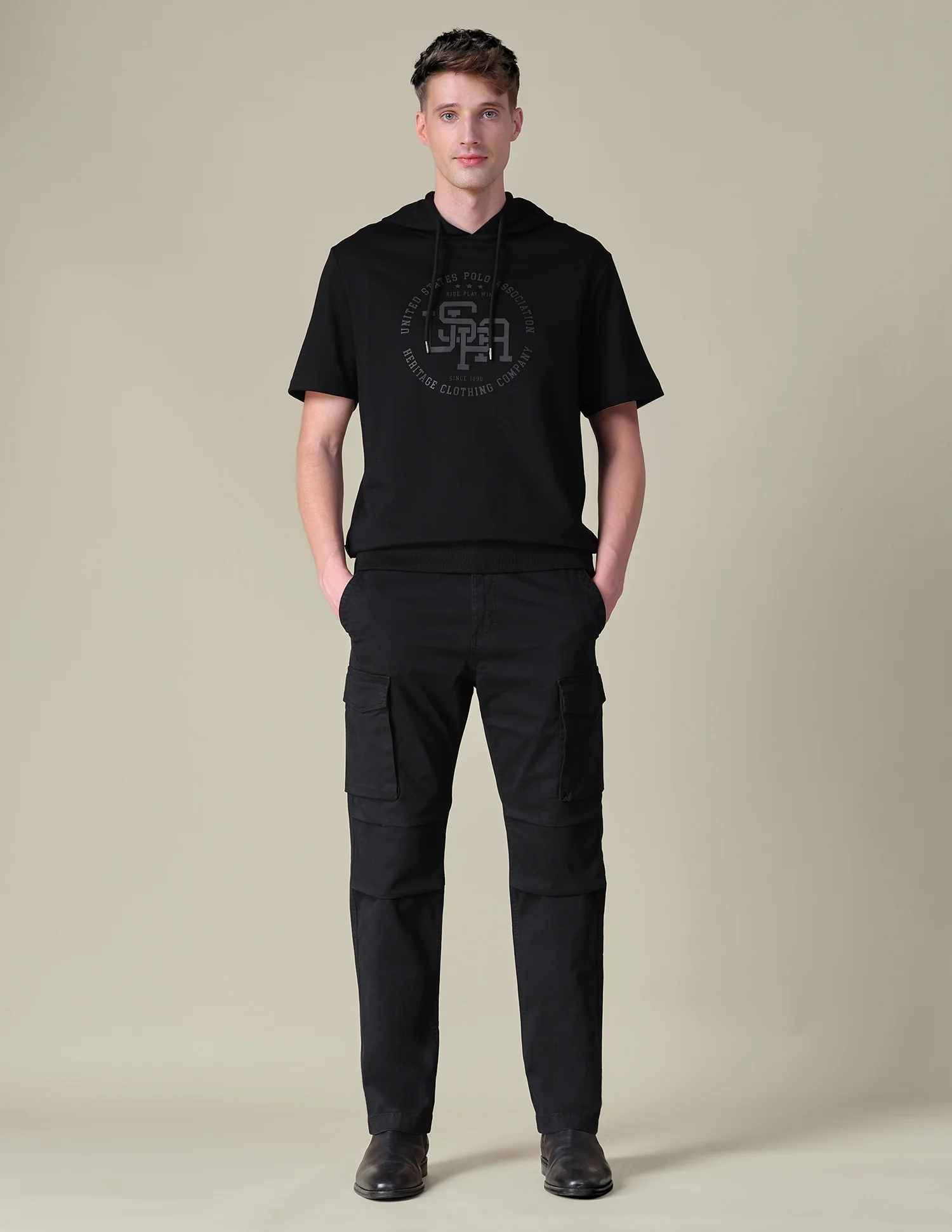 Twill Regular Fit Cargos - Image 3