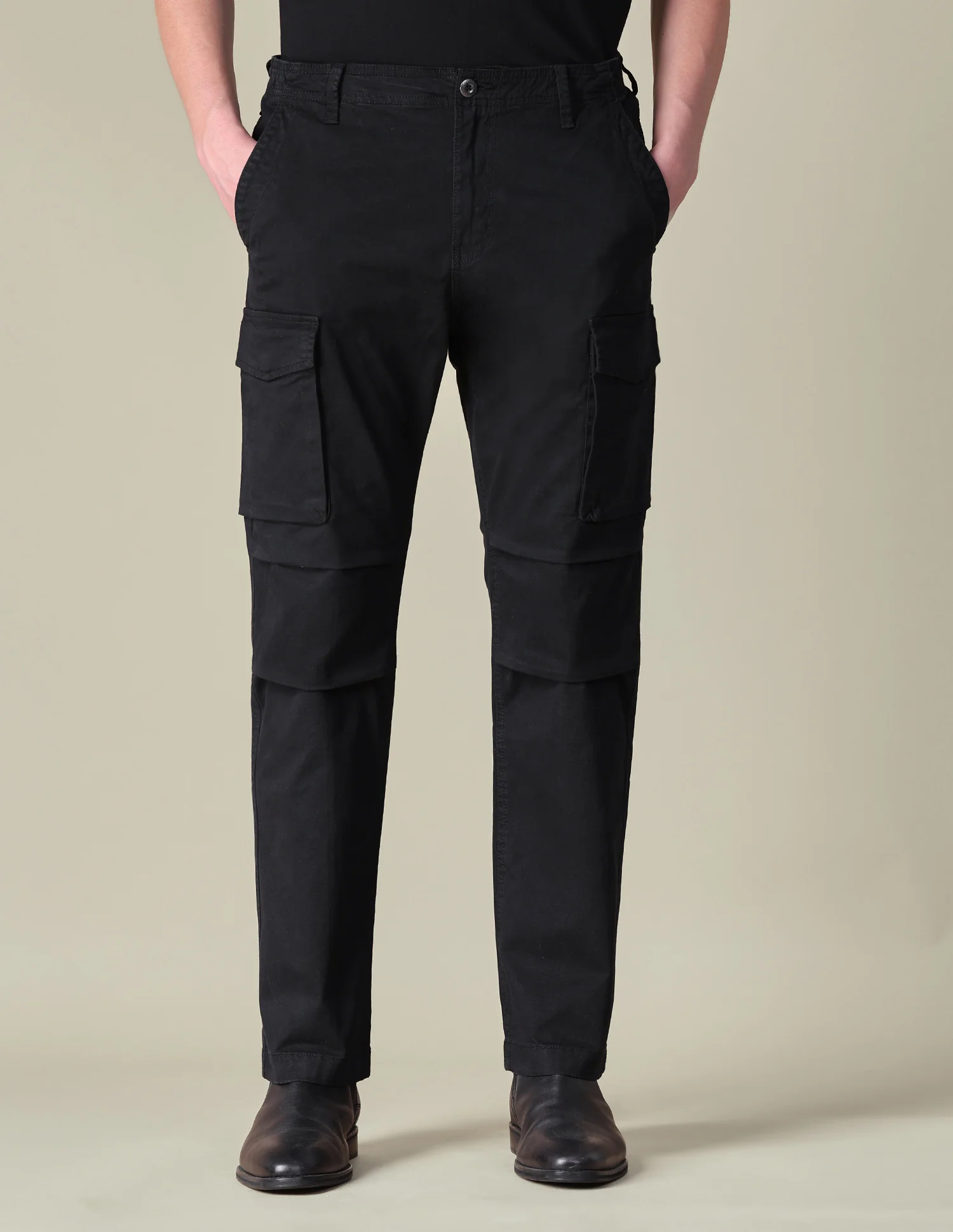 Twill Regular Fit Cargos - Image 6