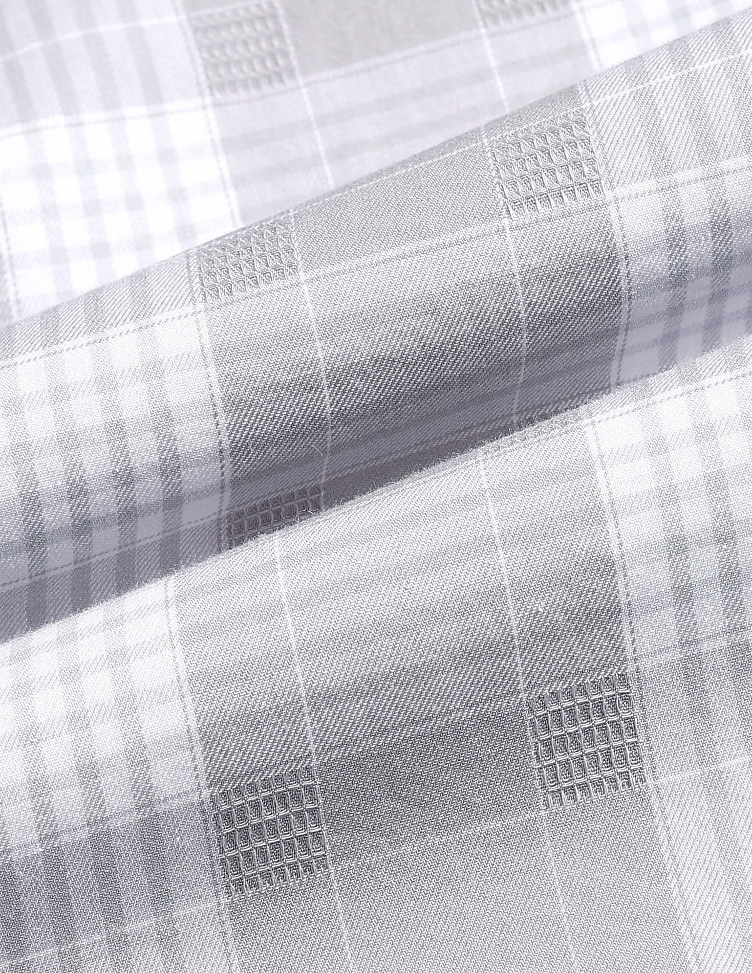 Twill Regular Fit Grid Tattersall Checked Shirt - Image 2
