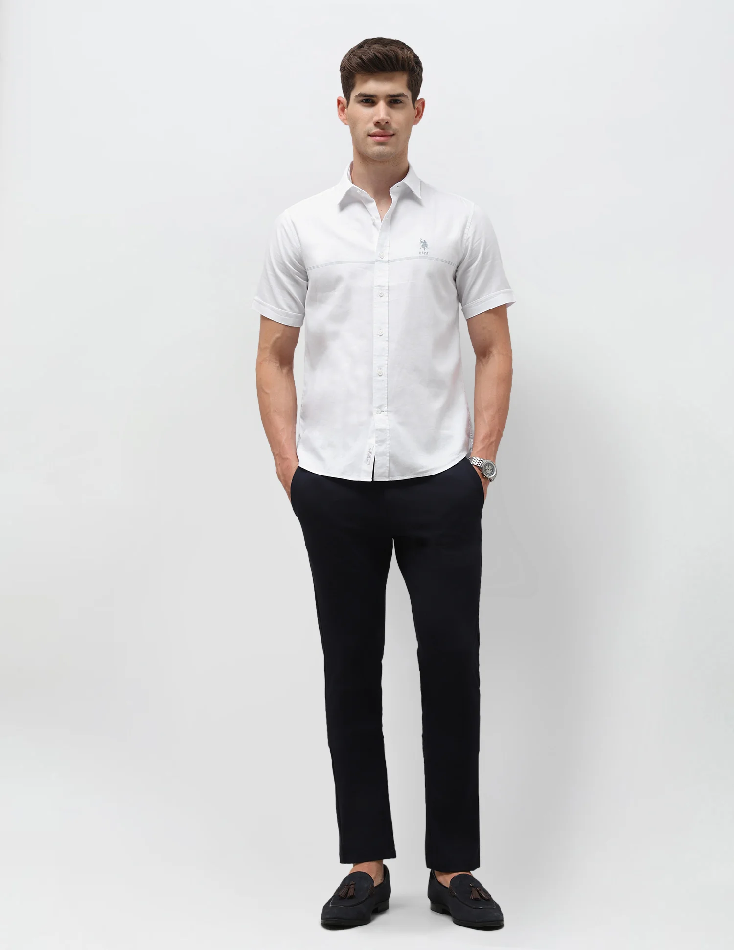 Twill Regular Fit Shirt - Image 3