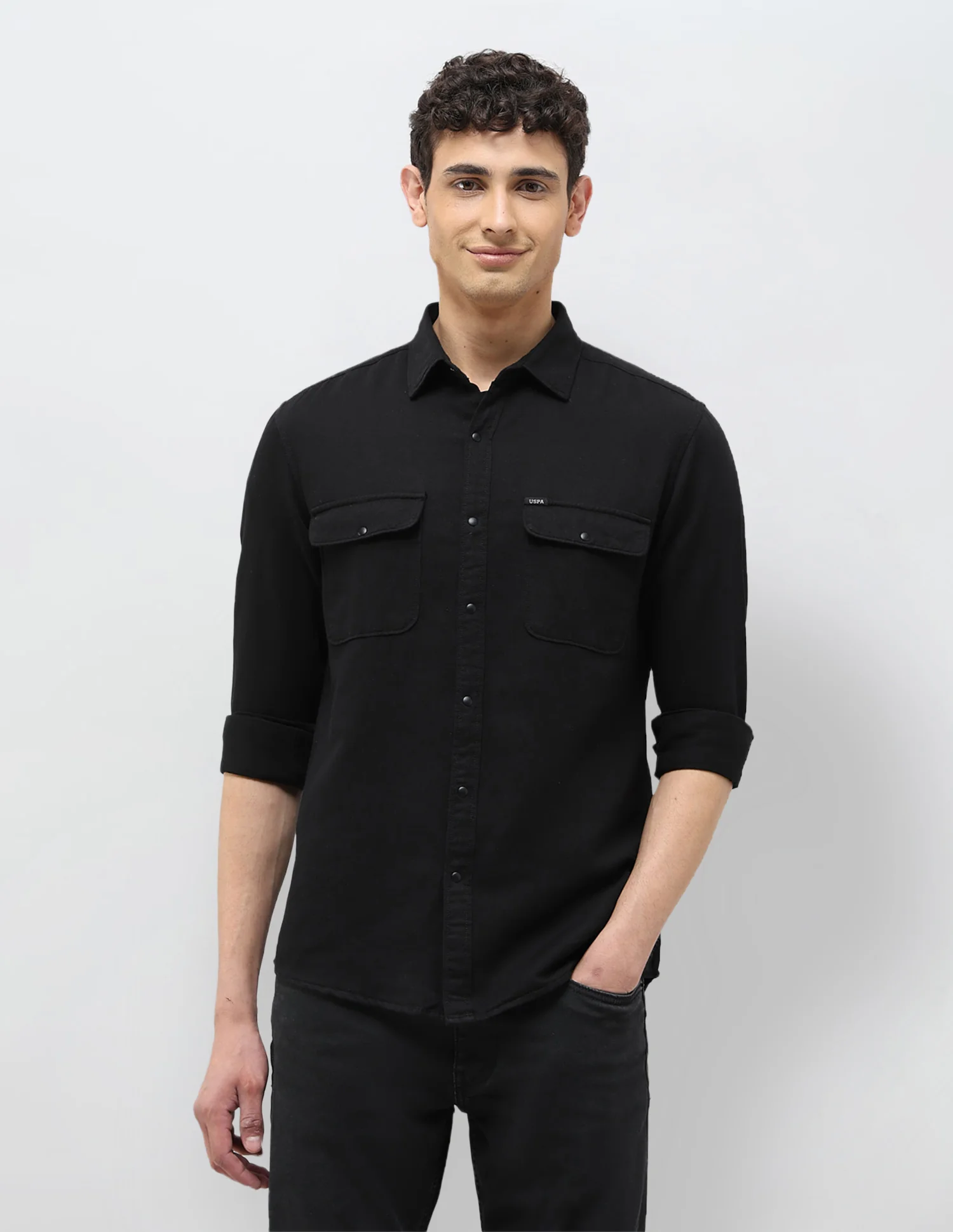 Twill Regular Fit Shirt - Image 6