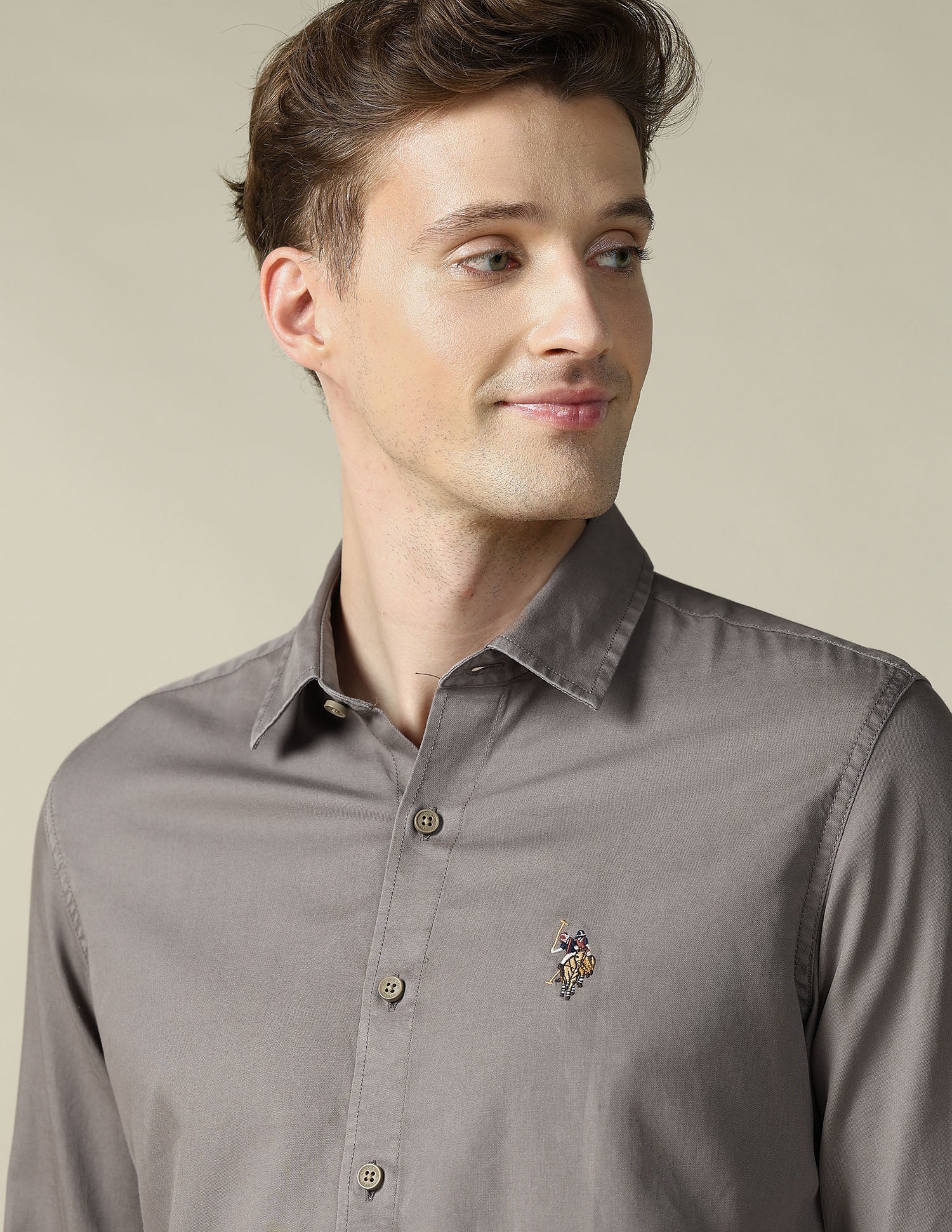 Twill Regular Fit Shirt - Image 7