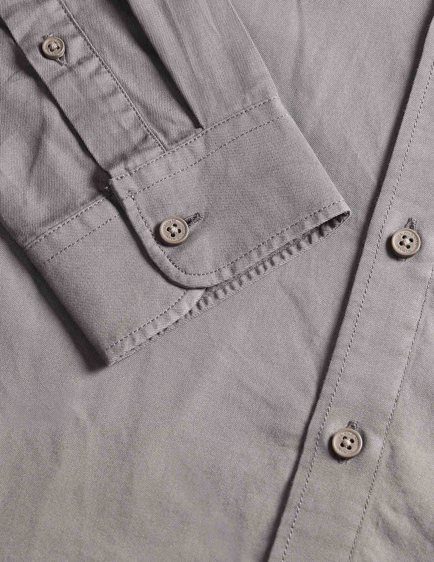 Twill Regular Fit Shirt - Image 8