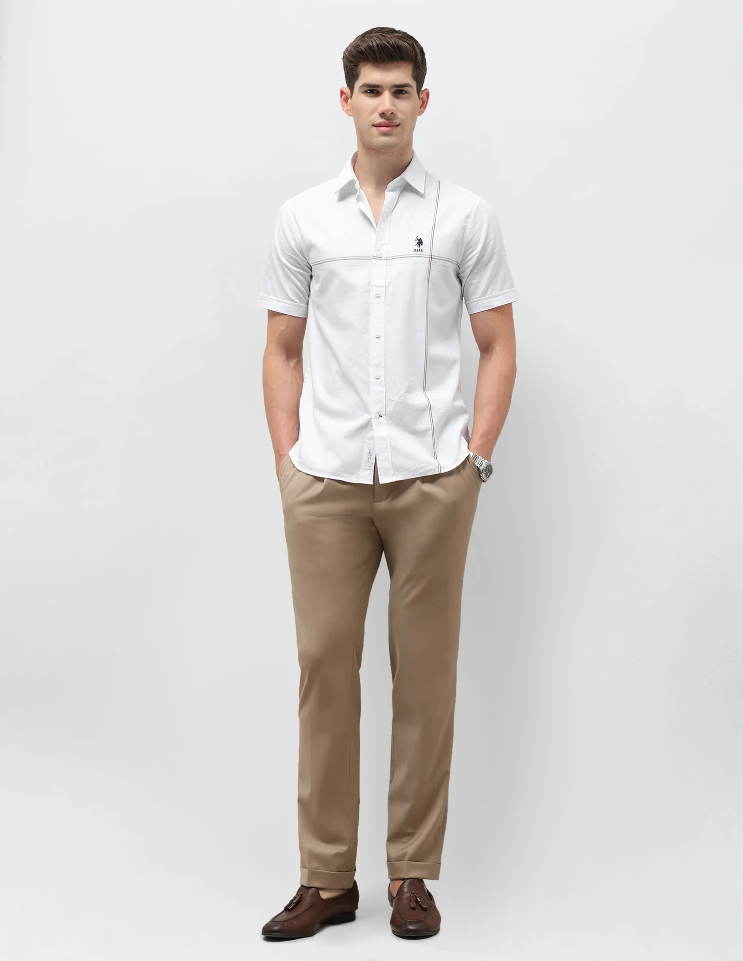 Twill Regular Fit Shirt - Image 3