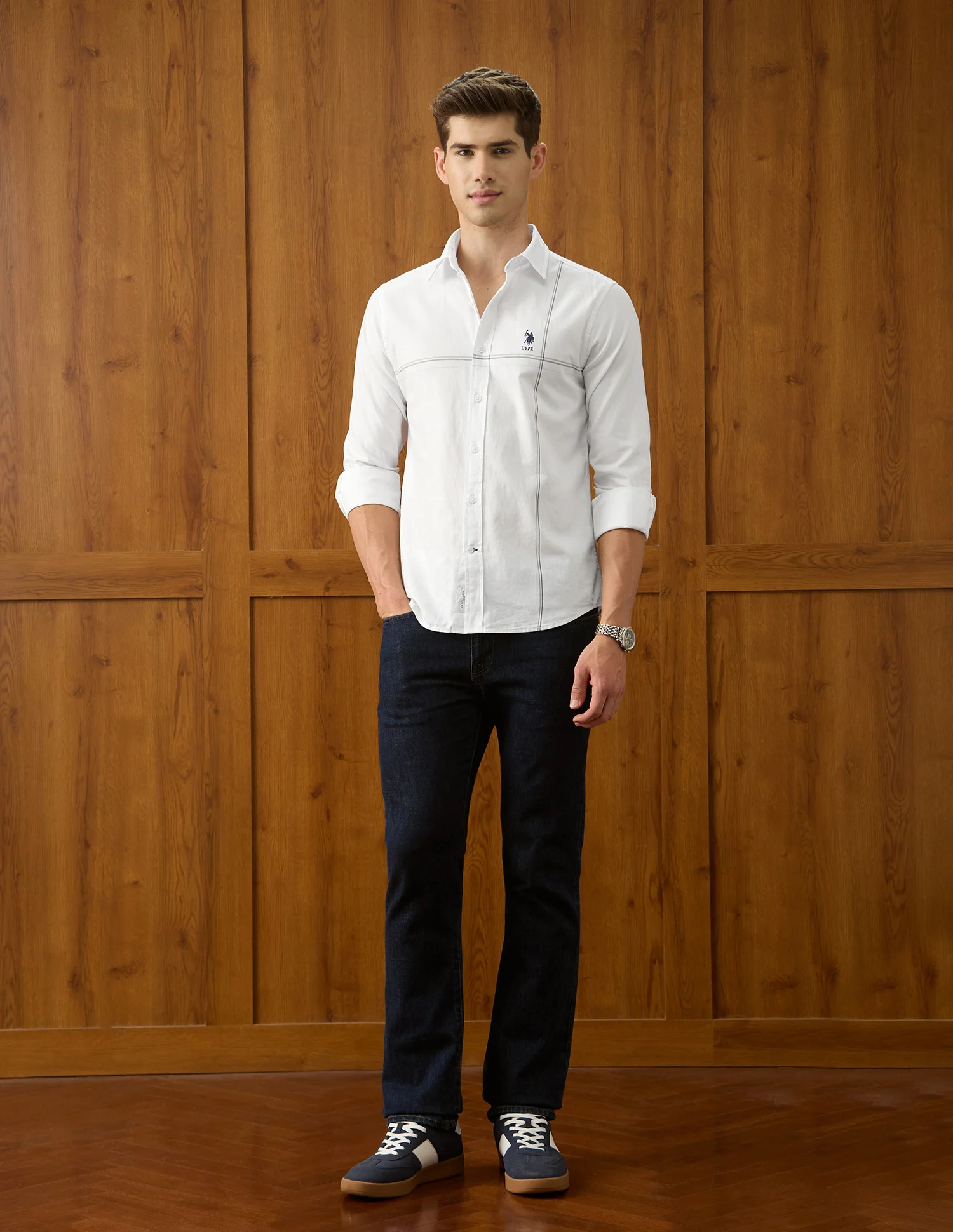 Twill Regular Fit Shirt - Image 3