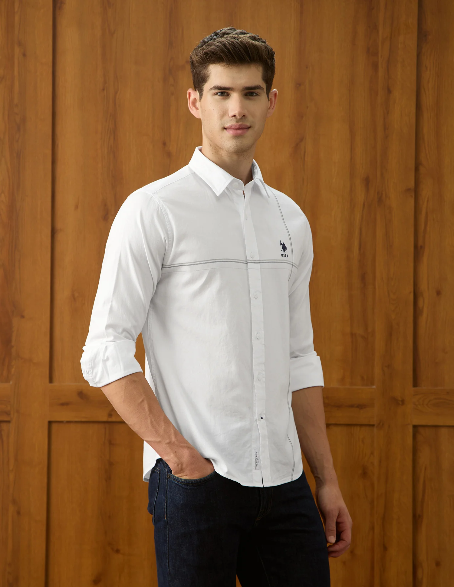 Twill Regular Fit Shirt - Image 4