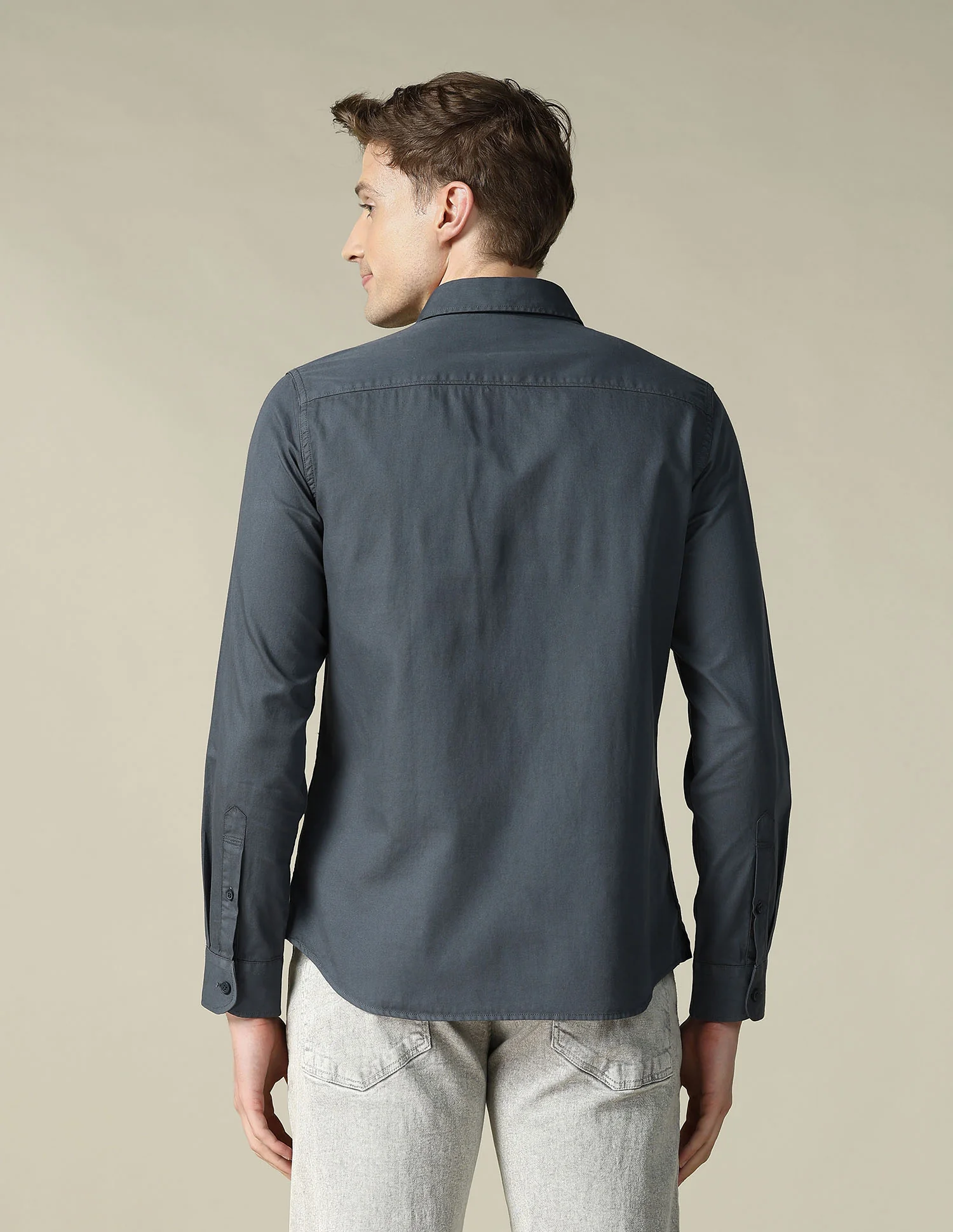 Twill Regular Fit Shirt - Image 5