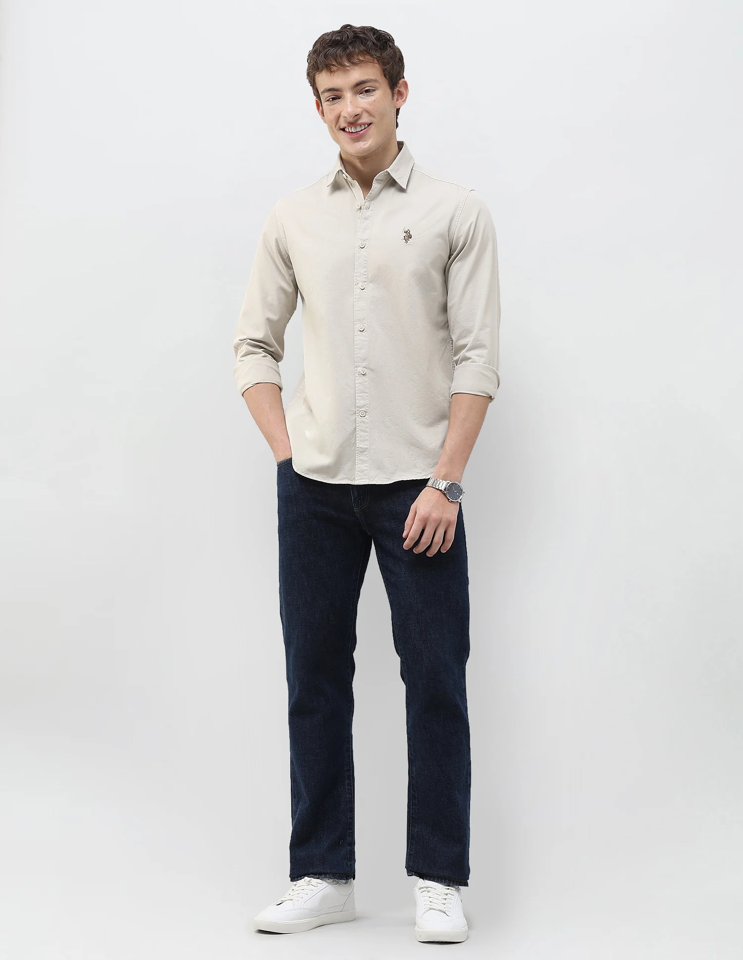 Twill Regular Fit Shirt - Image 3