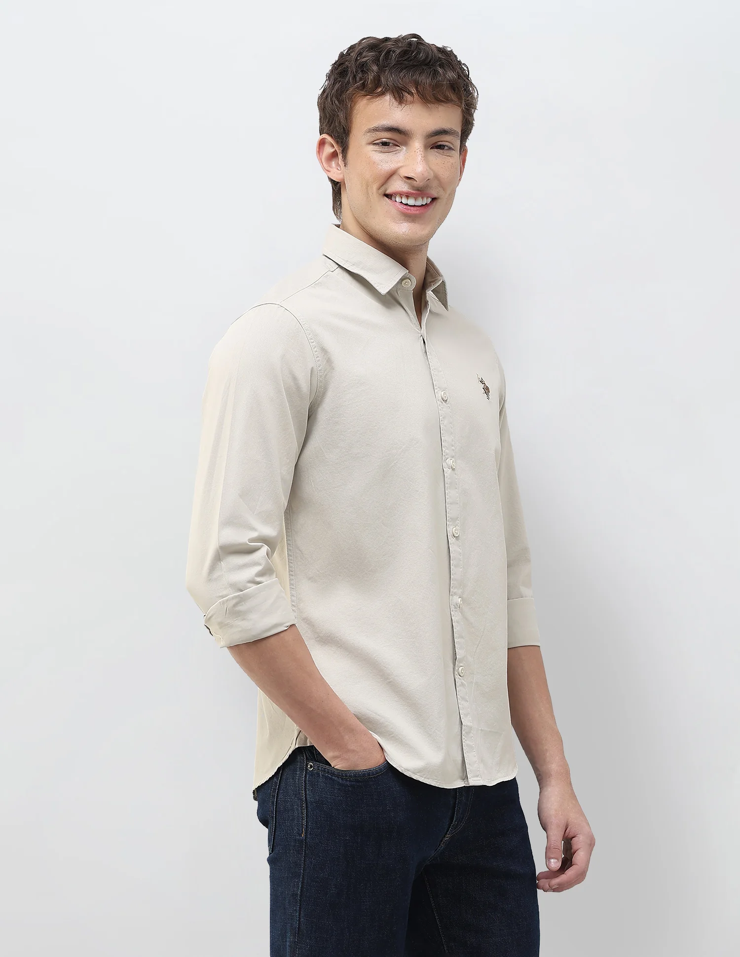 Twill Regular Fit Shirt - Image 4