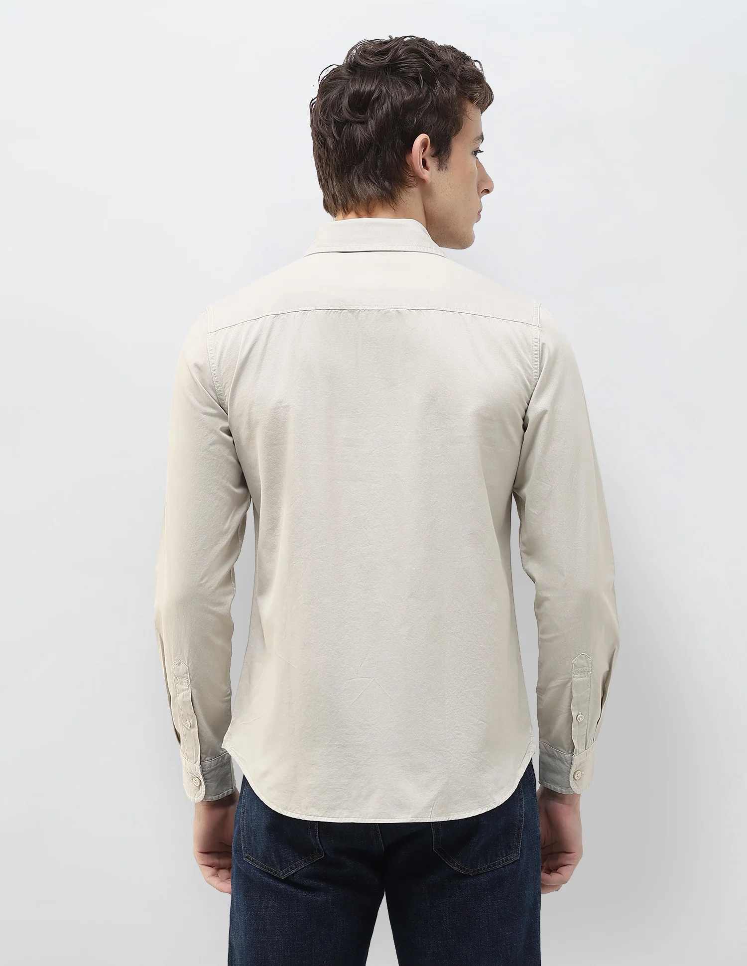 Twill Regular Fit Shirt - Image 5