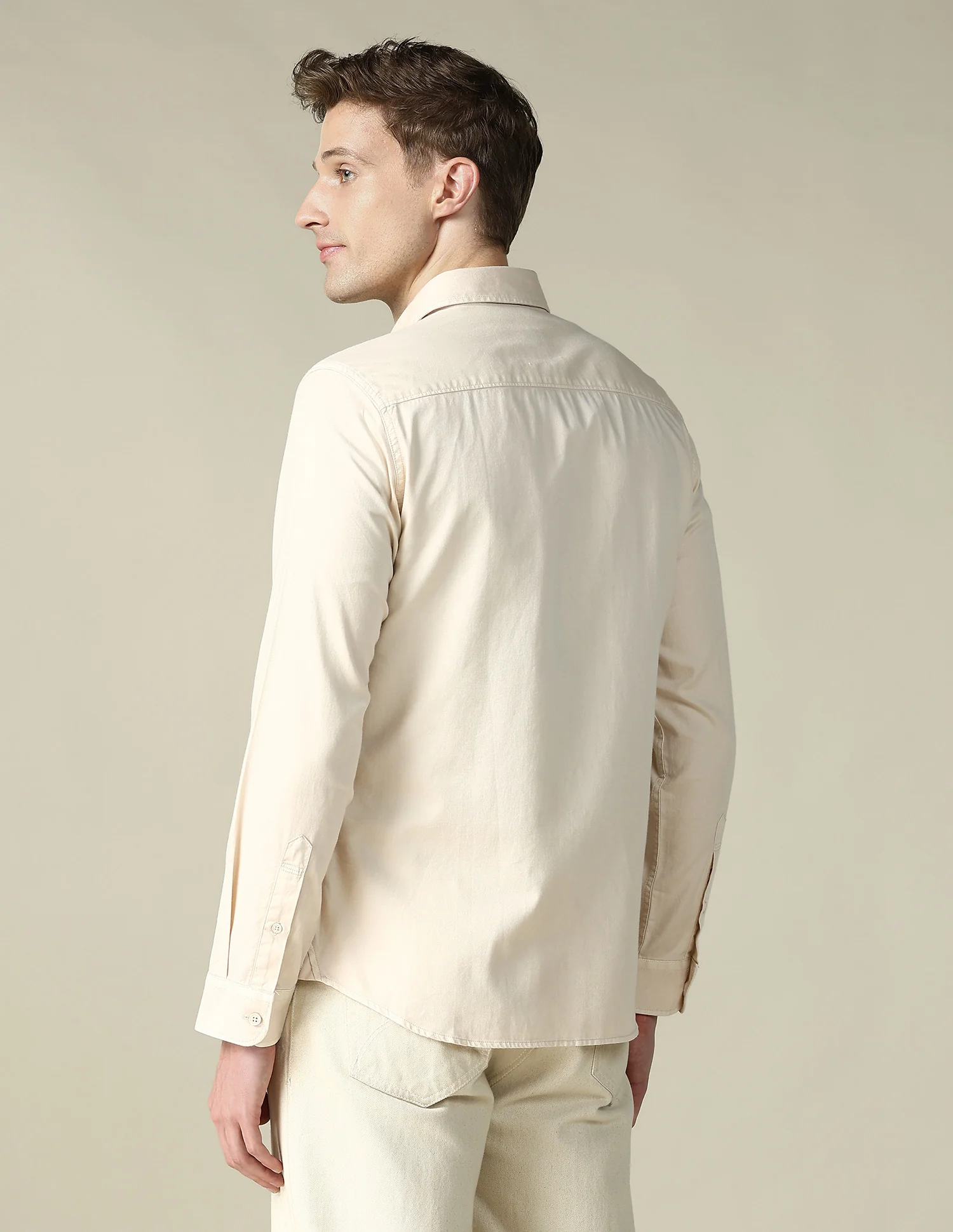 Twill Regular Fit Shirt - Image 5