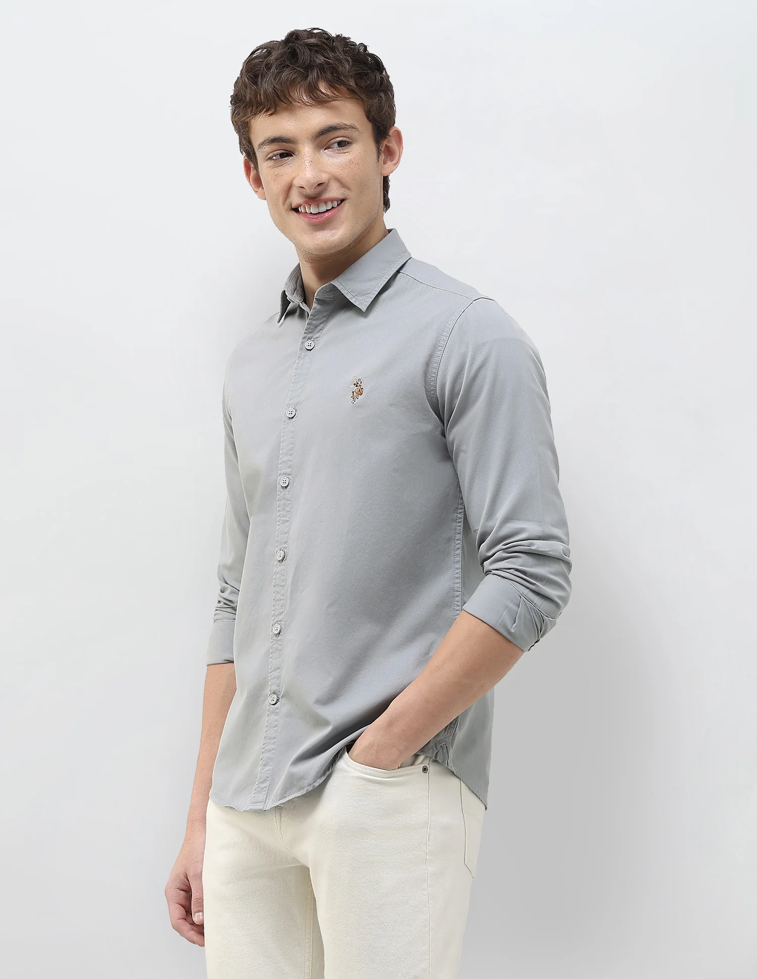Twill Regular Fit Shirt - Image 4
