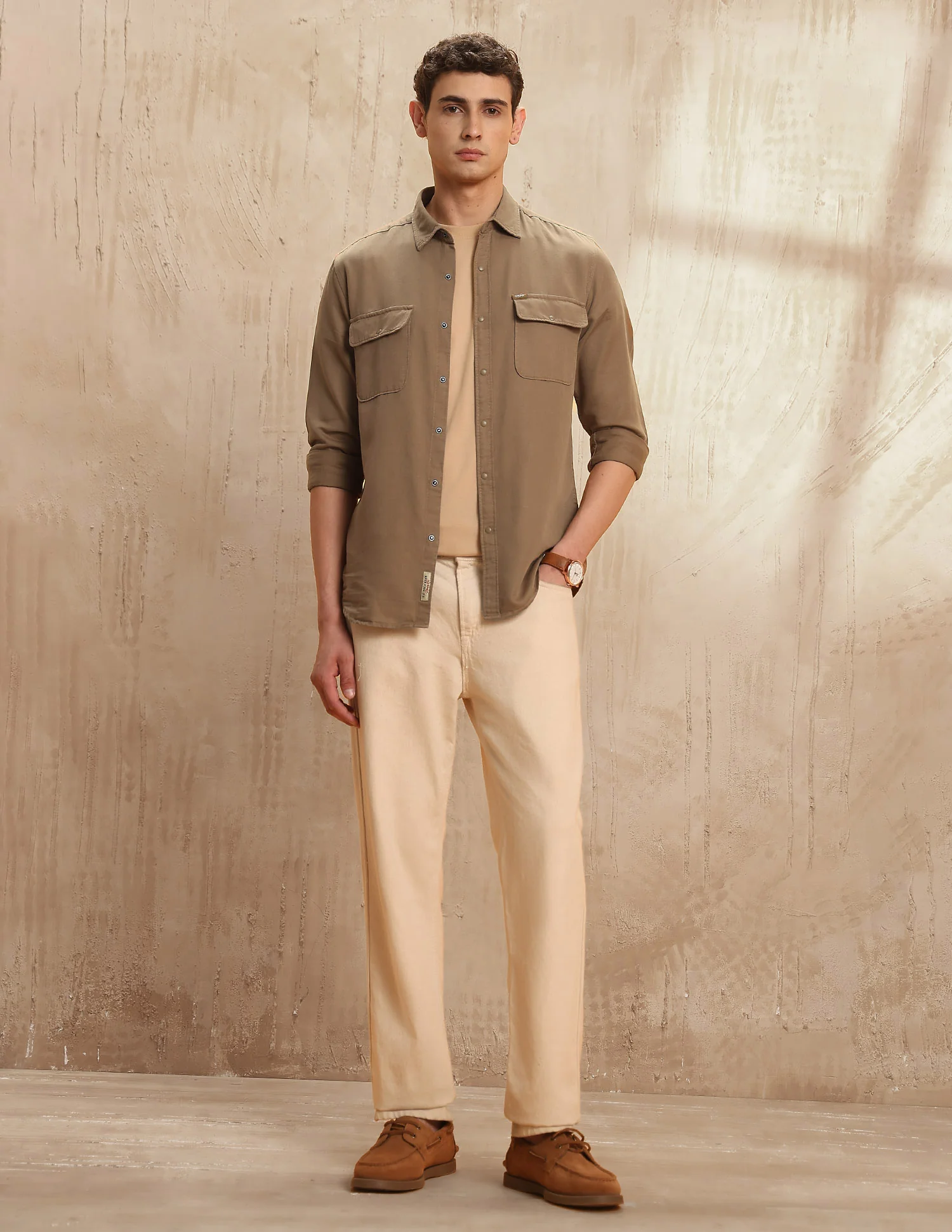 Twill Regular Fit Shirt - Image 5