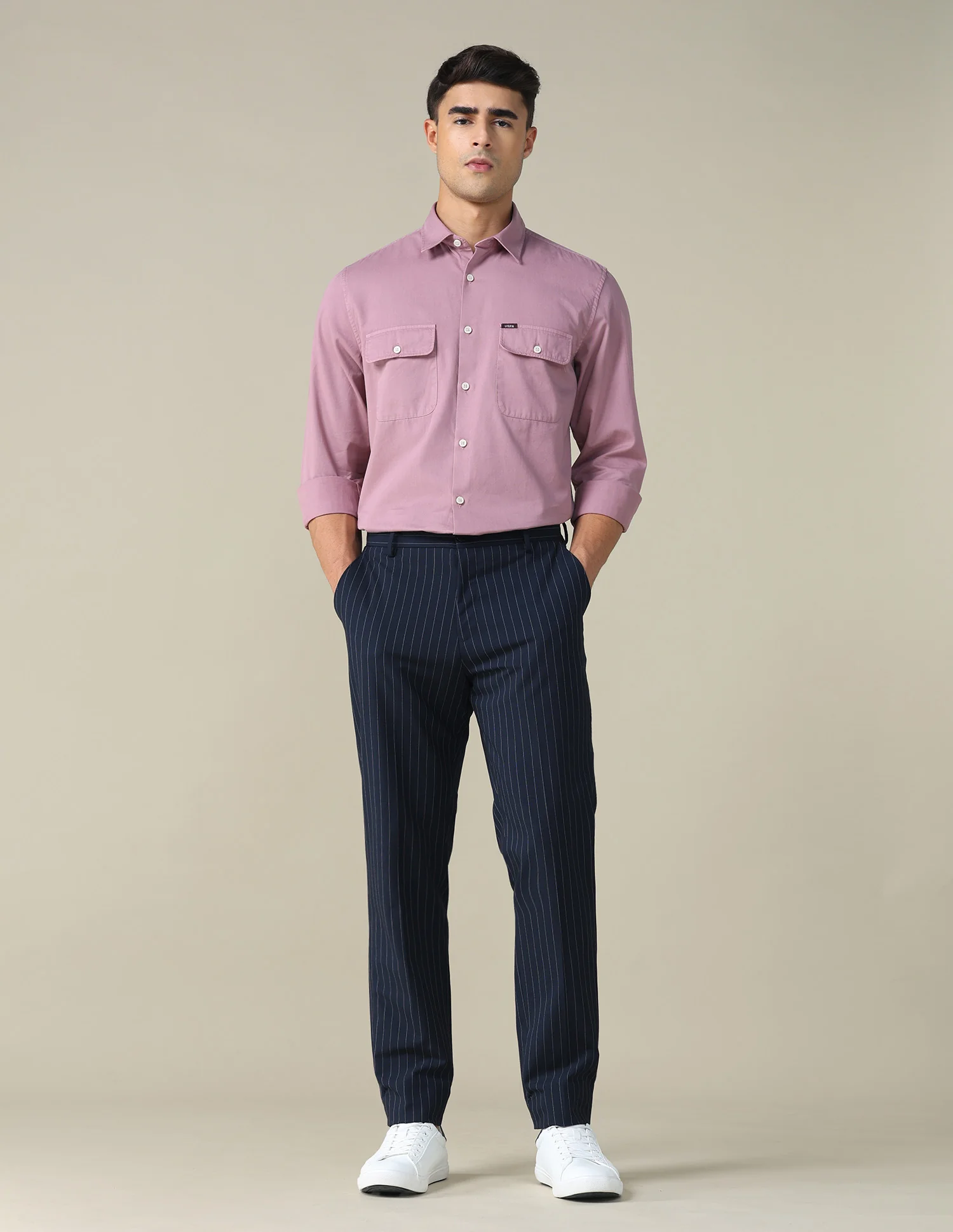Twill Relaxed Fit Shirt - Image 3