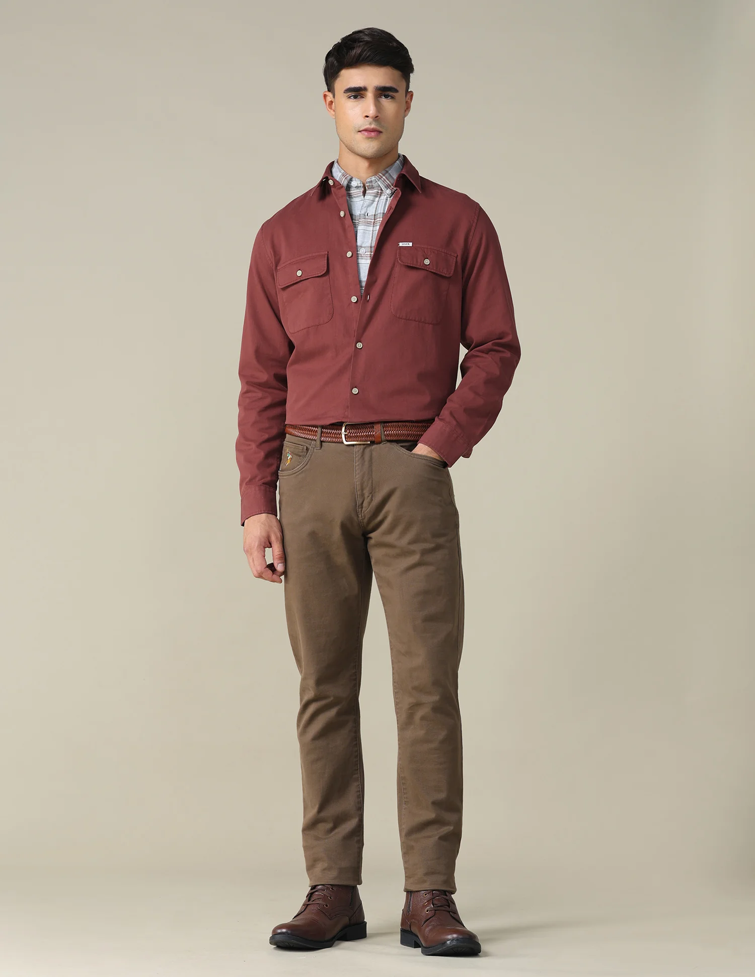 Twill Relaxed Fit Shirt - Image 3