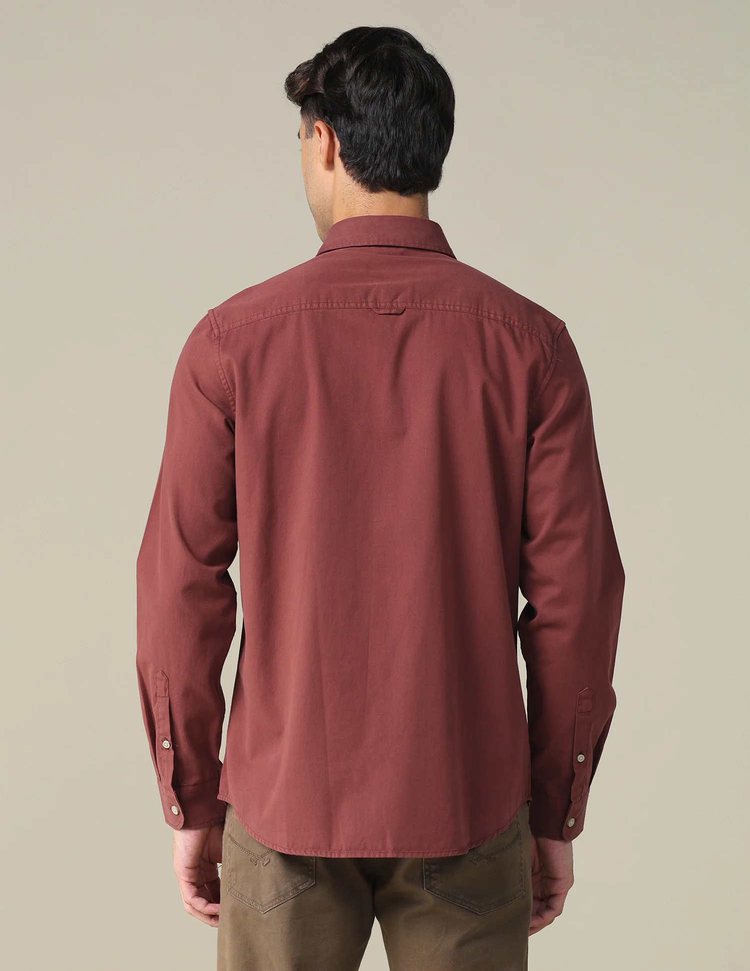 Twill Relaxed Fit Shirt - Image 5