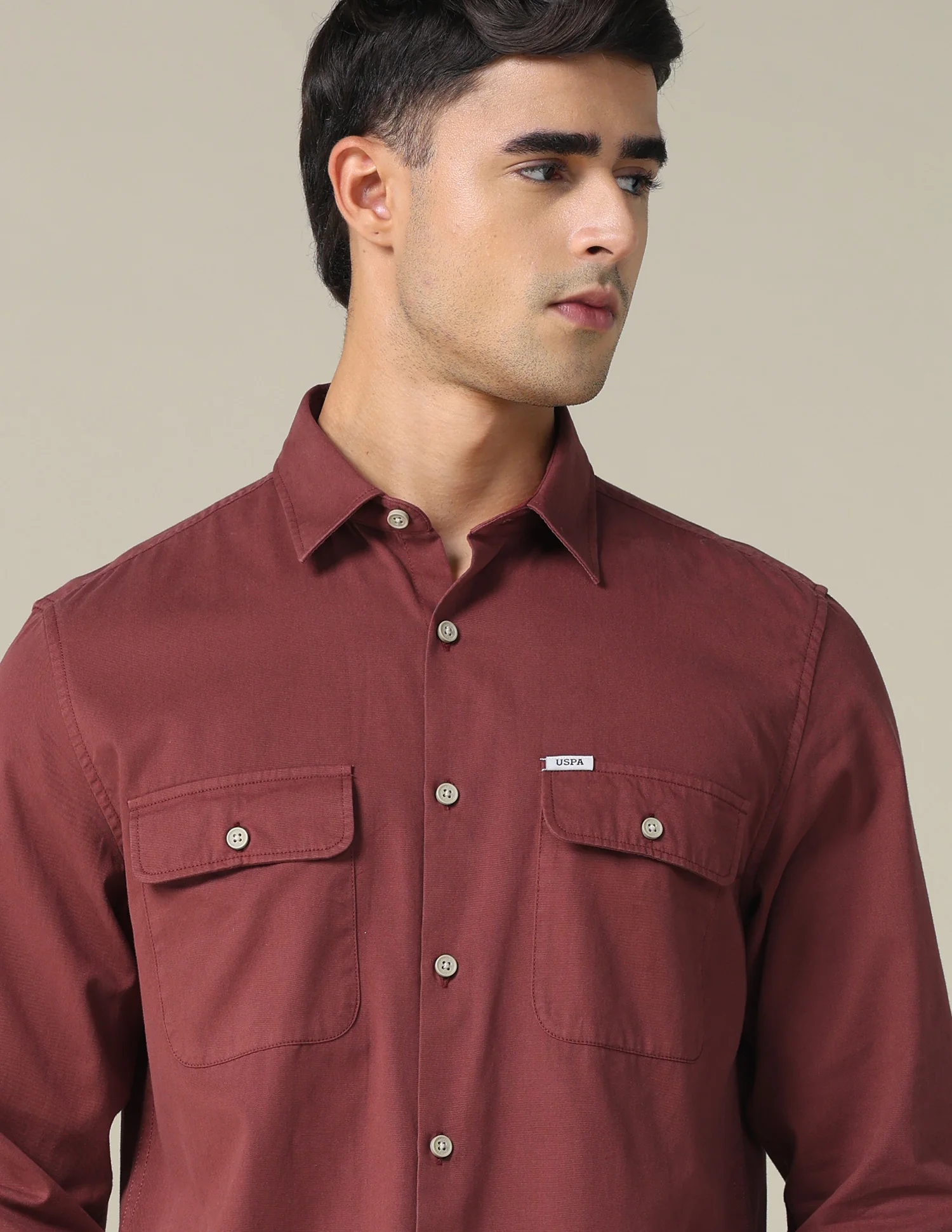 Twill Relaxed Fit Shirt - Image 7
