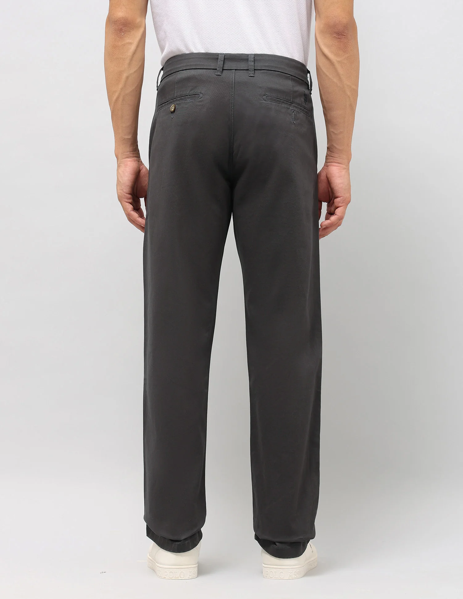 Twill Riley Straight Fit Trousers - Image 5