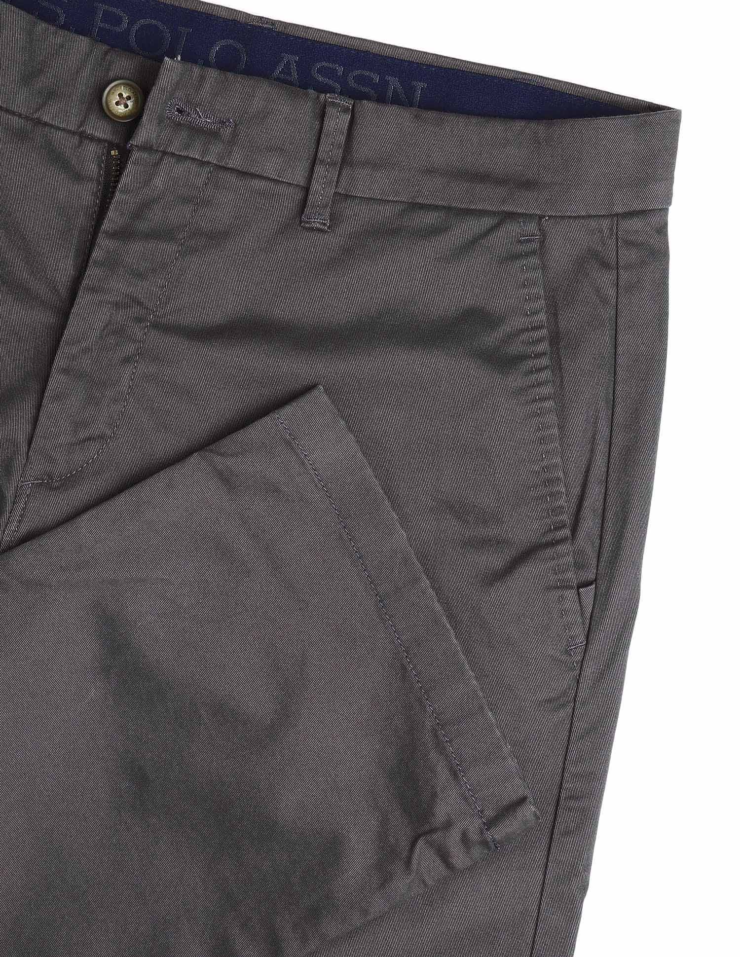 Twill Riley Straight Fit Trousers - Image 9