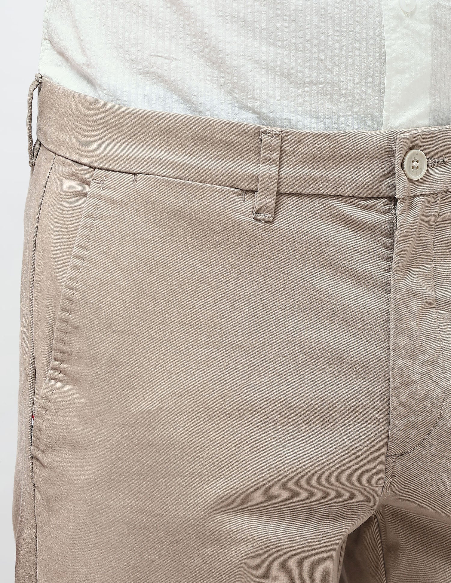 Twill Riley Straight Fit Trousers - Image 7
