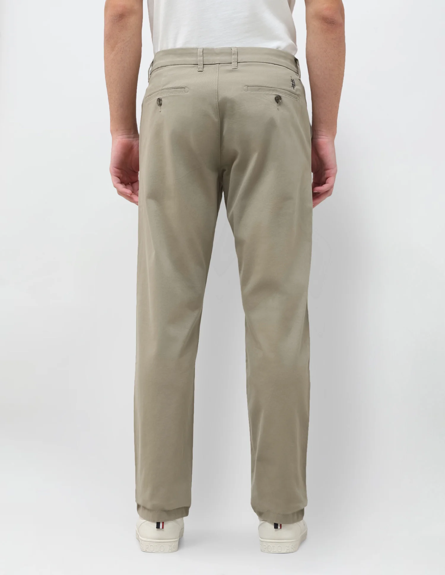 Twill Riley Straight Fit Trousers - Image 5
