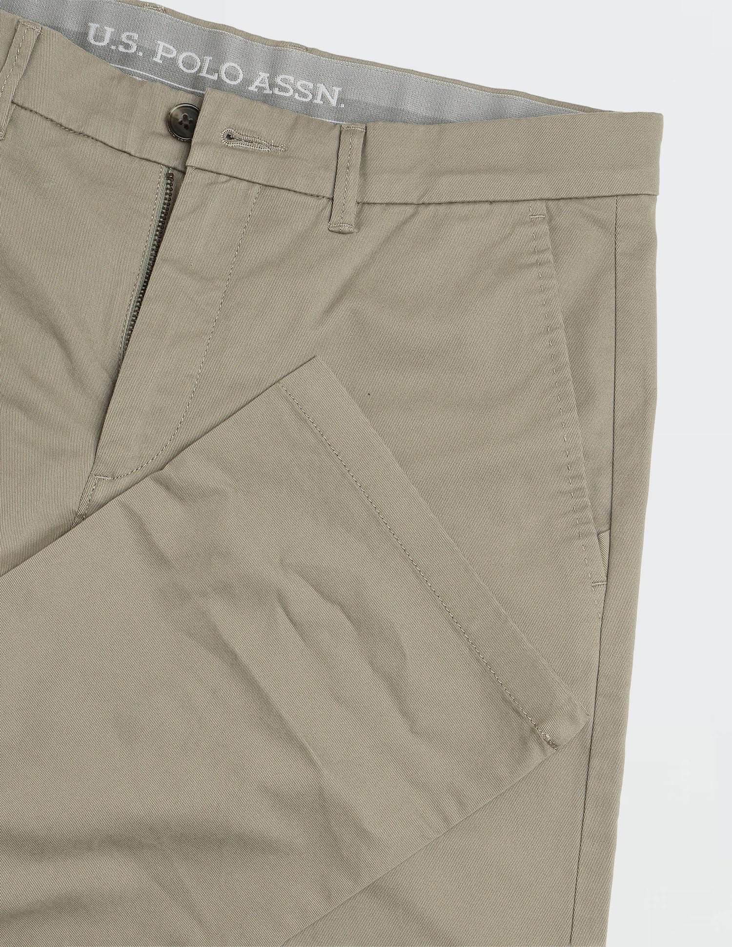 Twill Riley Straight Fit Trousers - Image 9