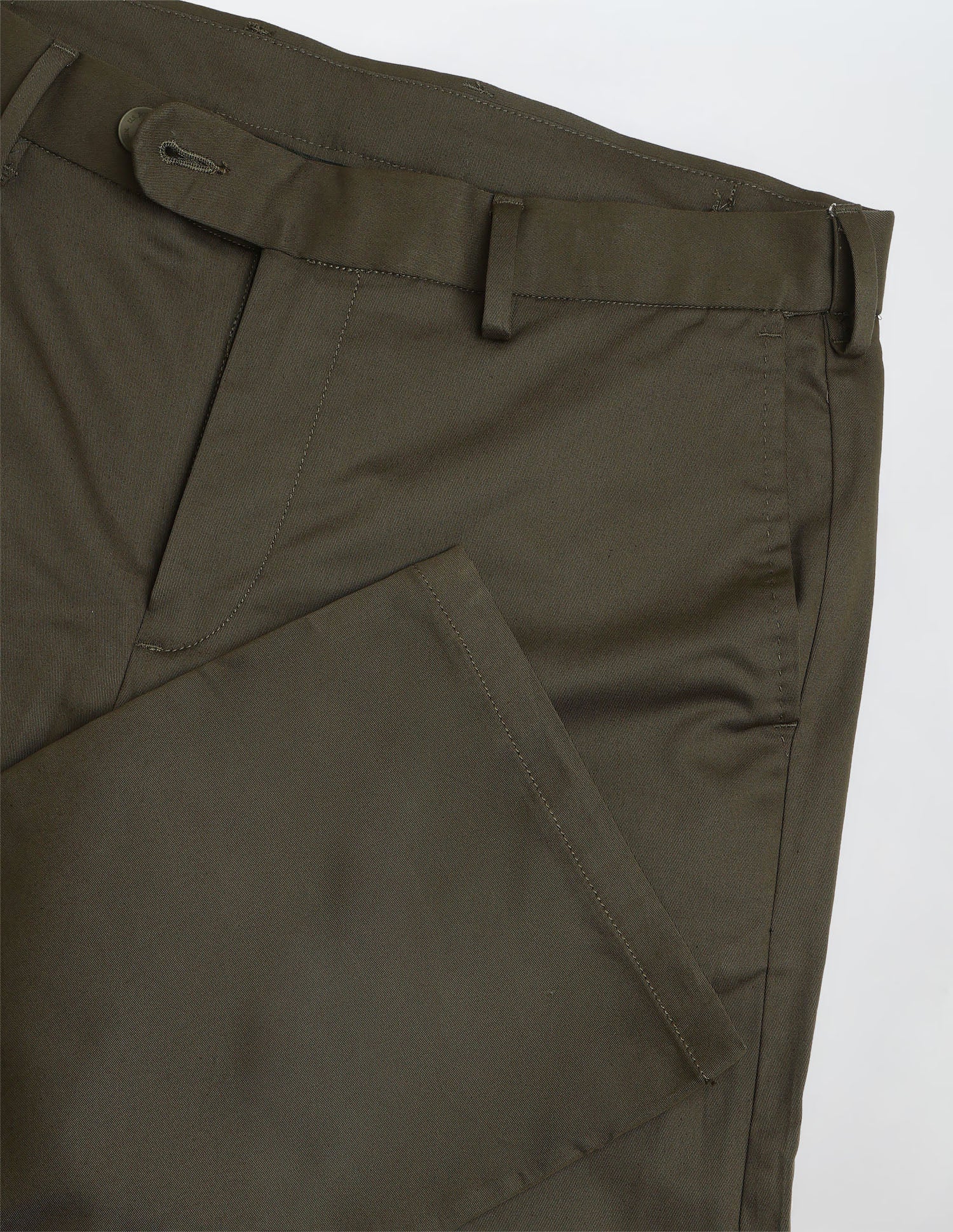 Twill Riley Straight Fit Trousers - Image 9