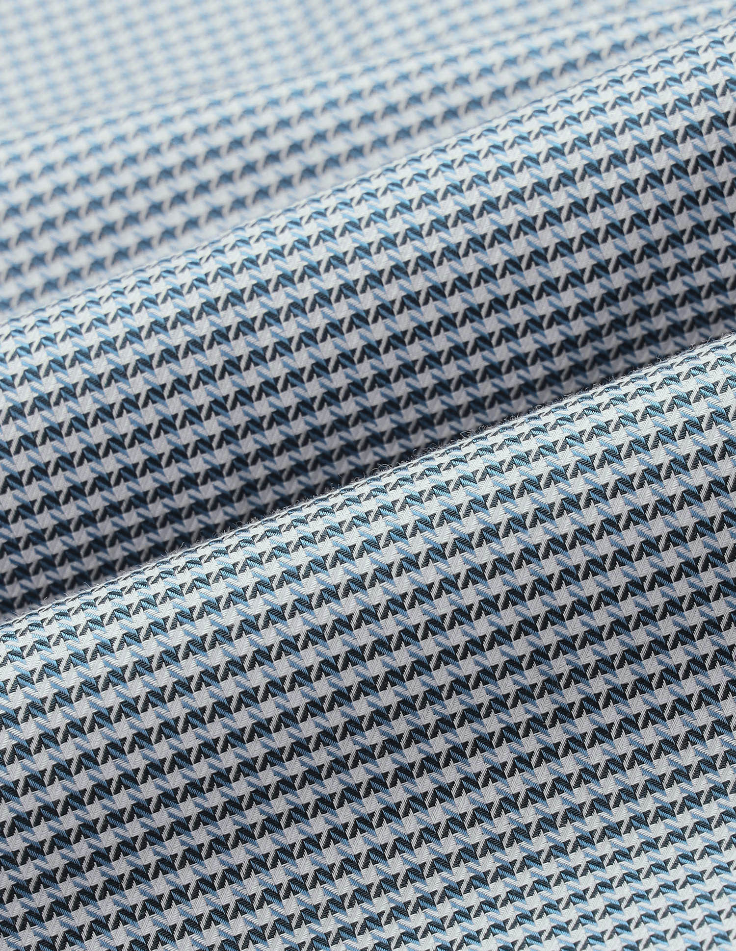 Twill Self Design Geometric Shirt - Image 2