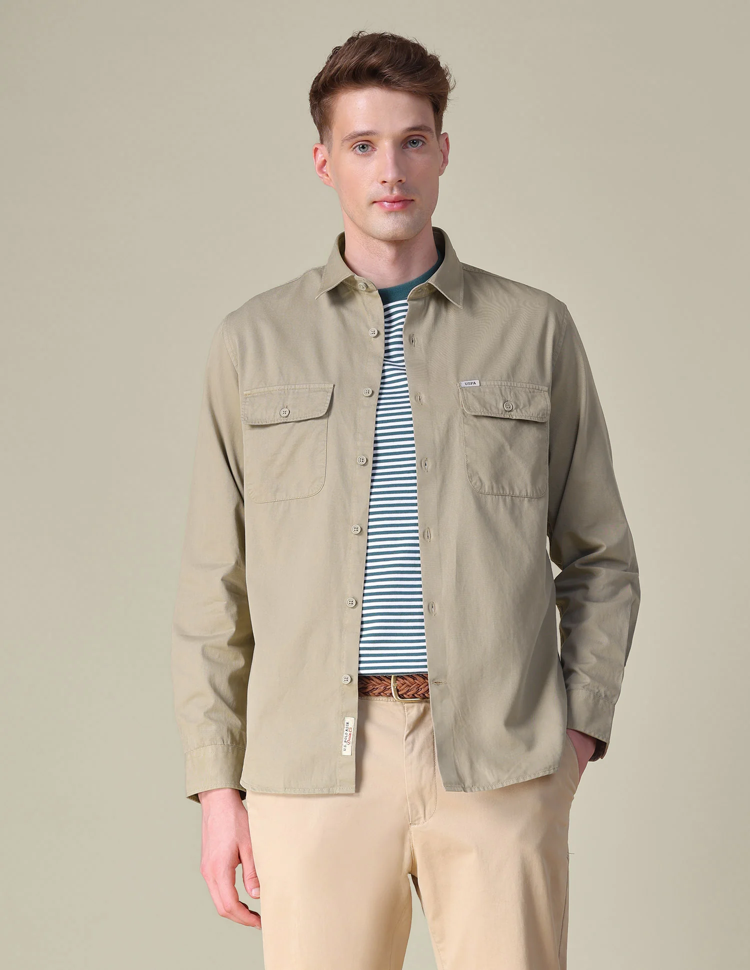 Twill Slim Fit Shirt - Image 2