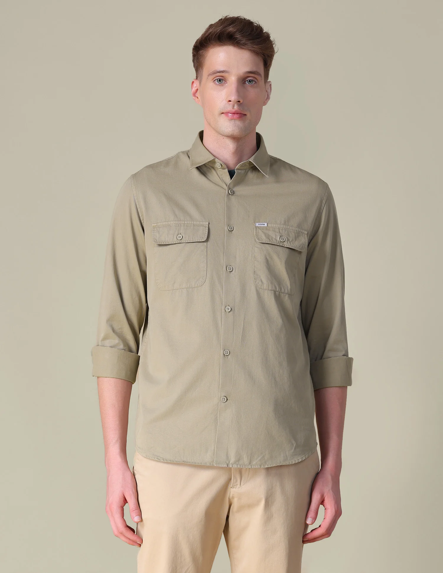 Twill Slim Fit Shirt - Image 7