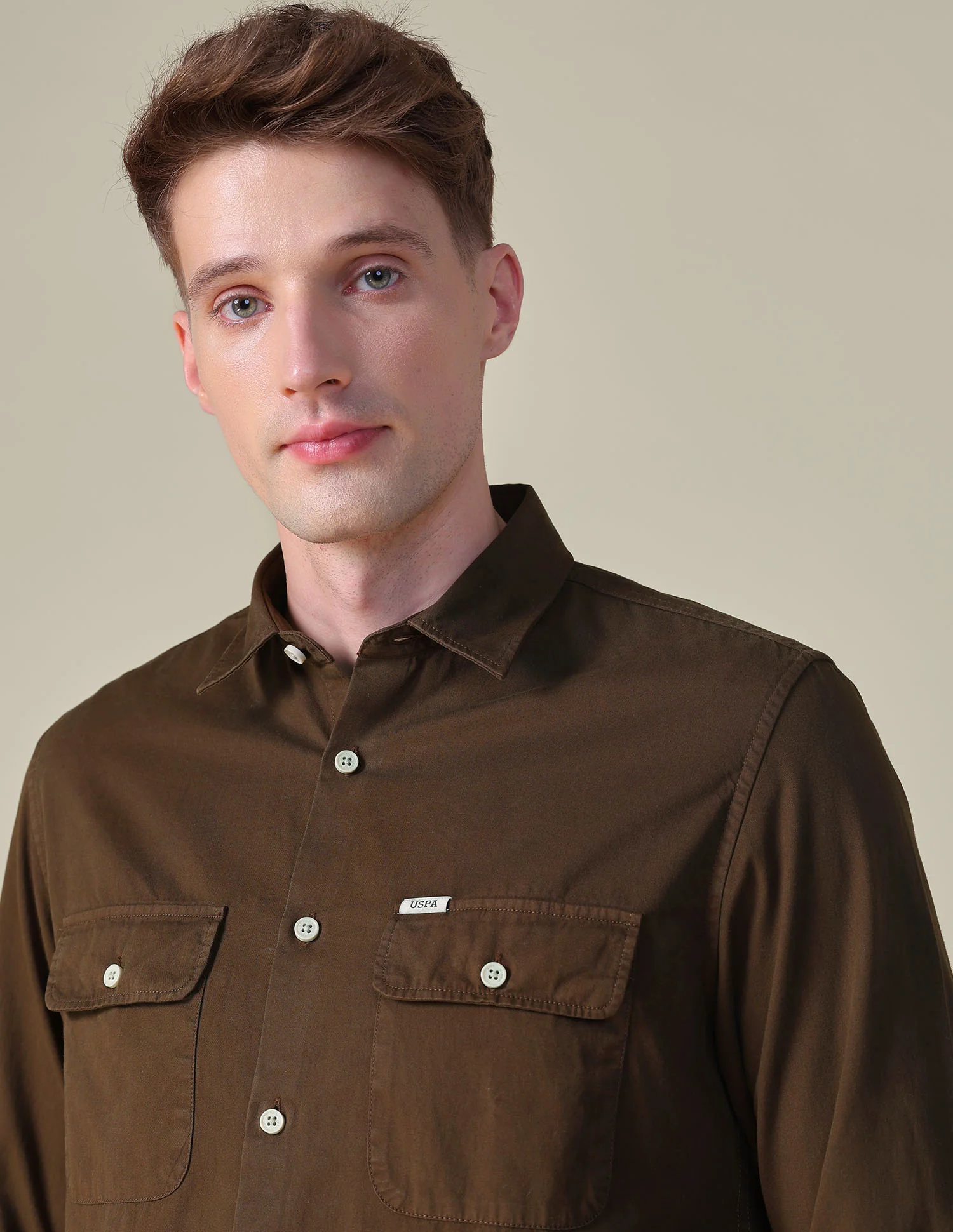Twill Slim Fit Shirt - Image 7