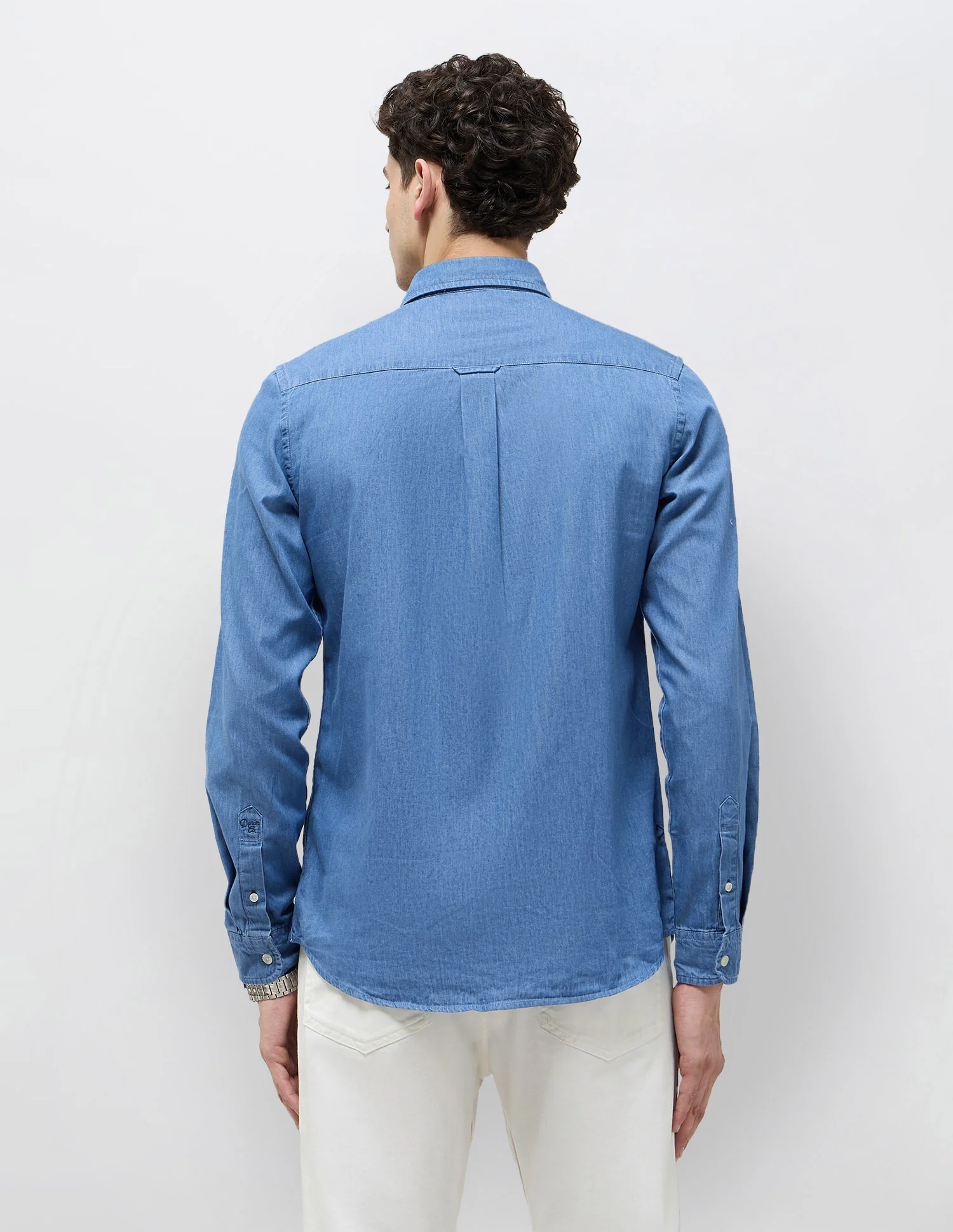 Twill Slim Fit Shirt - Image 5