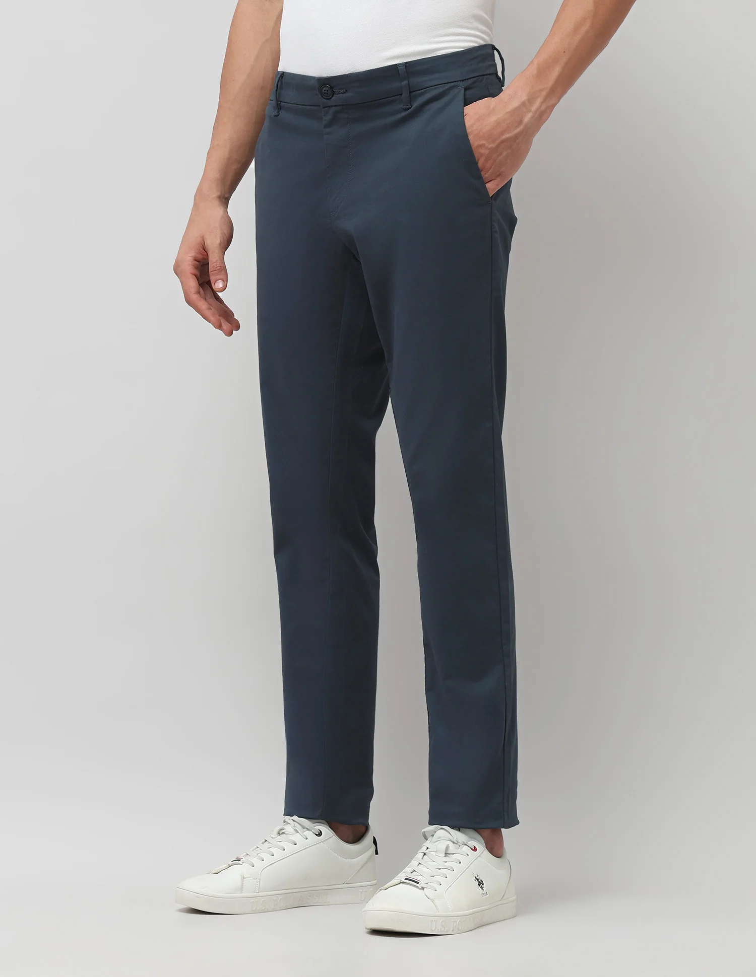 Twill Slim Fit Trouser - Image 4