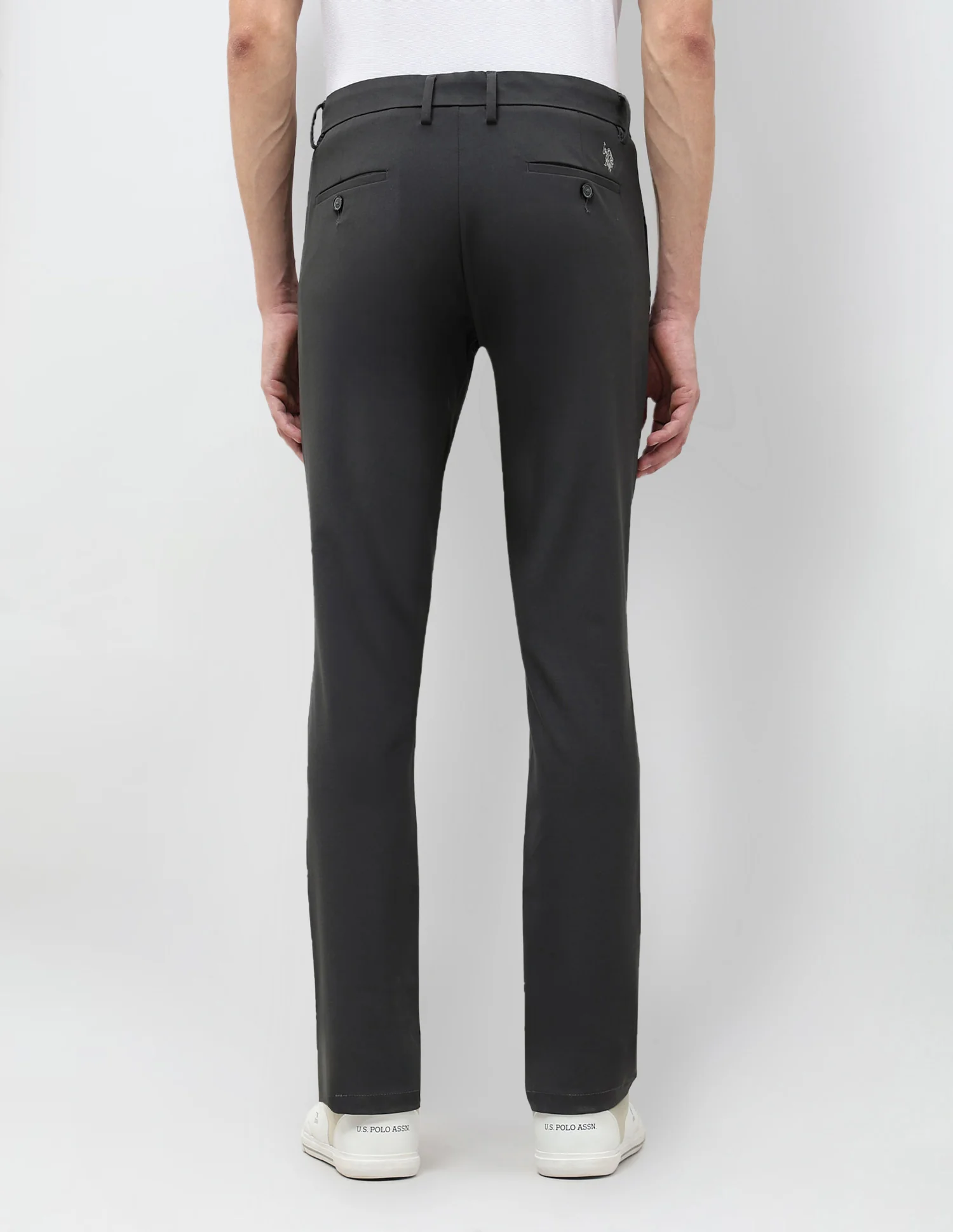 Twill Slim Fit Trousers - Image 5
