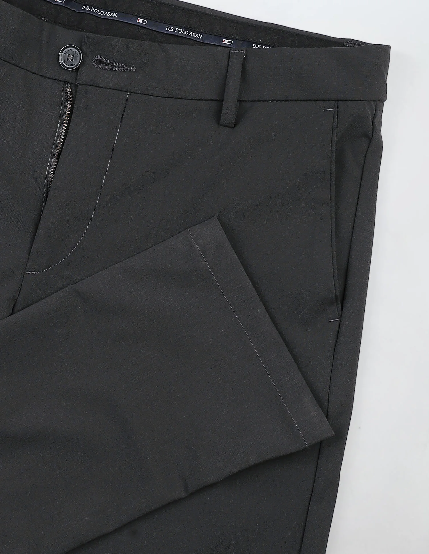 Twill Slim Fit Trousers - Image 9