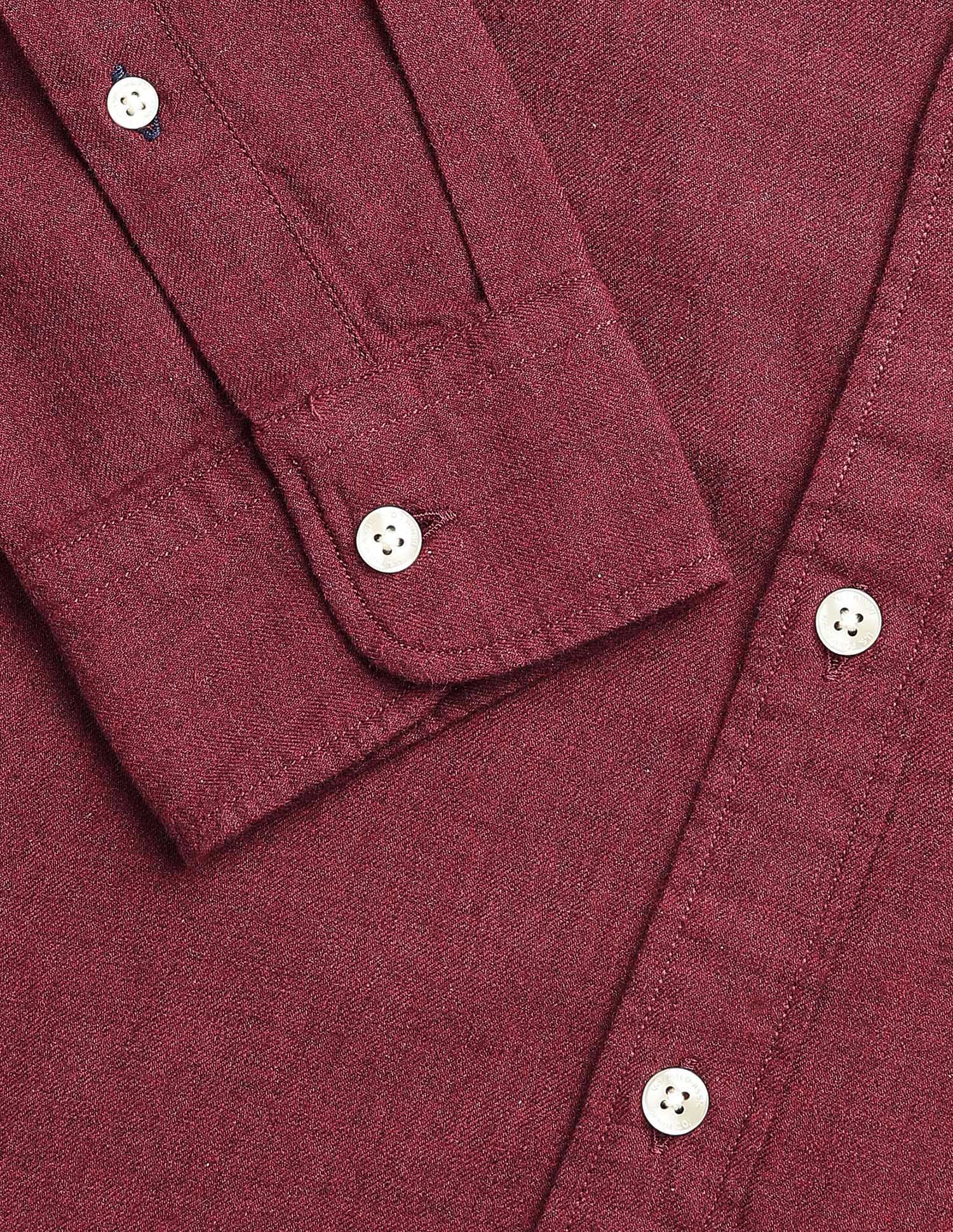 Twill Solid Regular Fit Shirt - Image 8