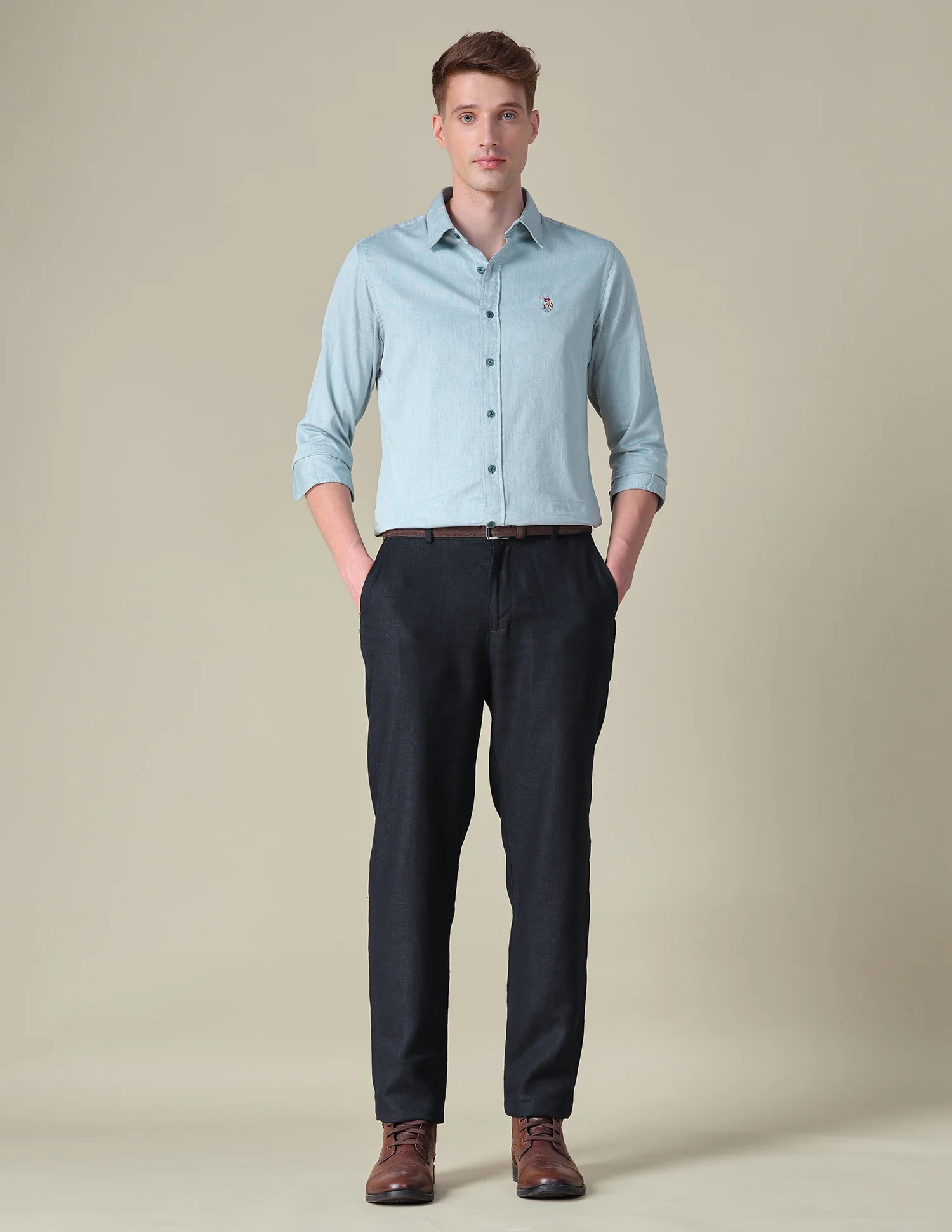 Twill Tailored Fit Shirt - Image 3