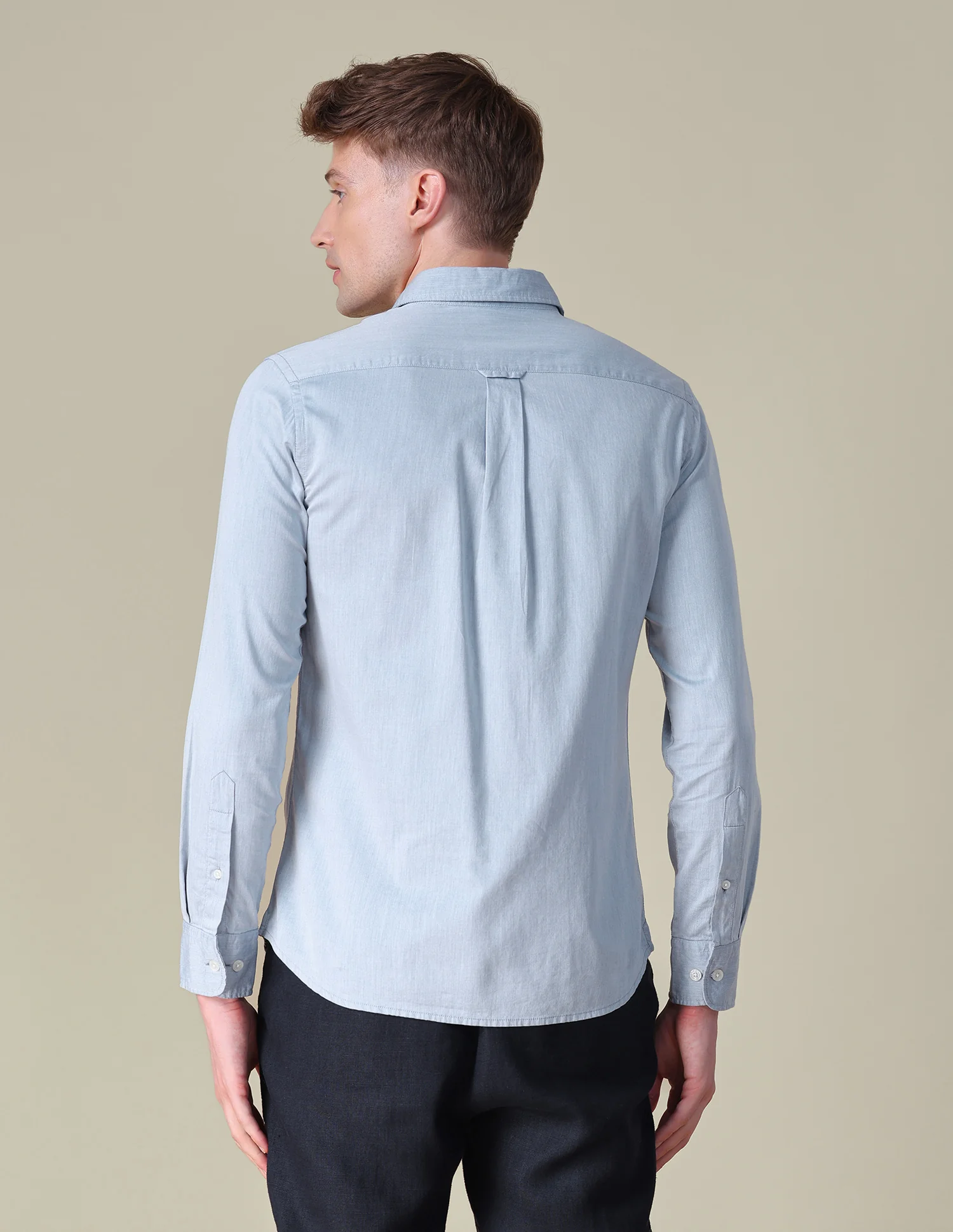 Twill Tailored Fit Shirt - Image 5