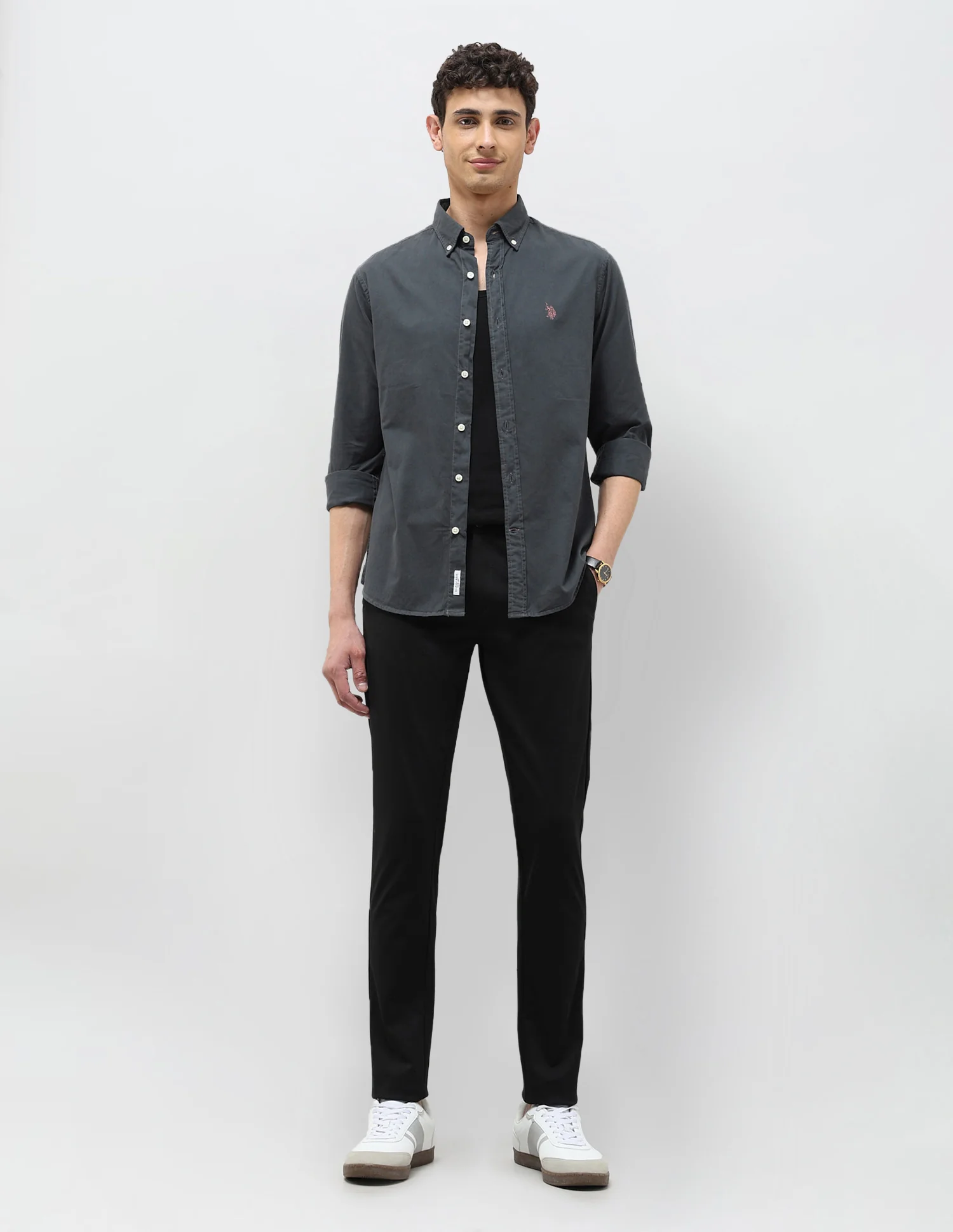 Twill Tailored Fit Shirt - Image 3