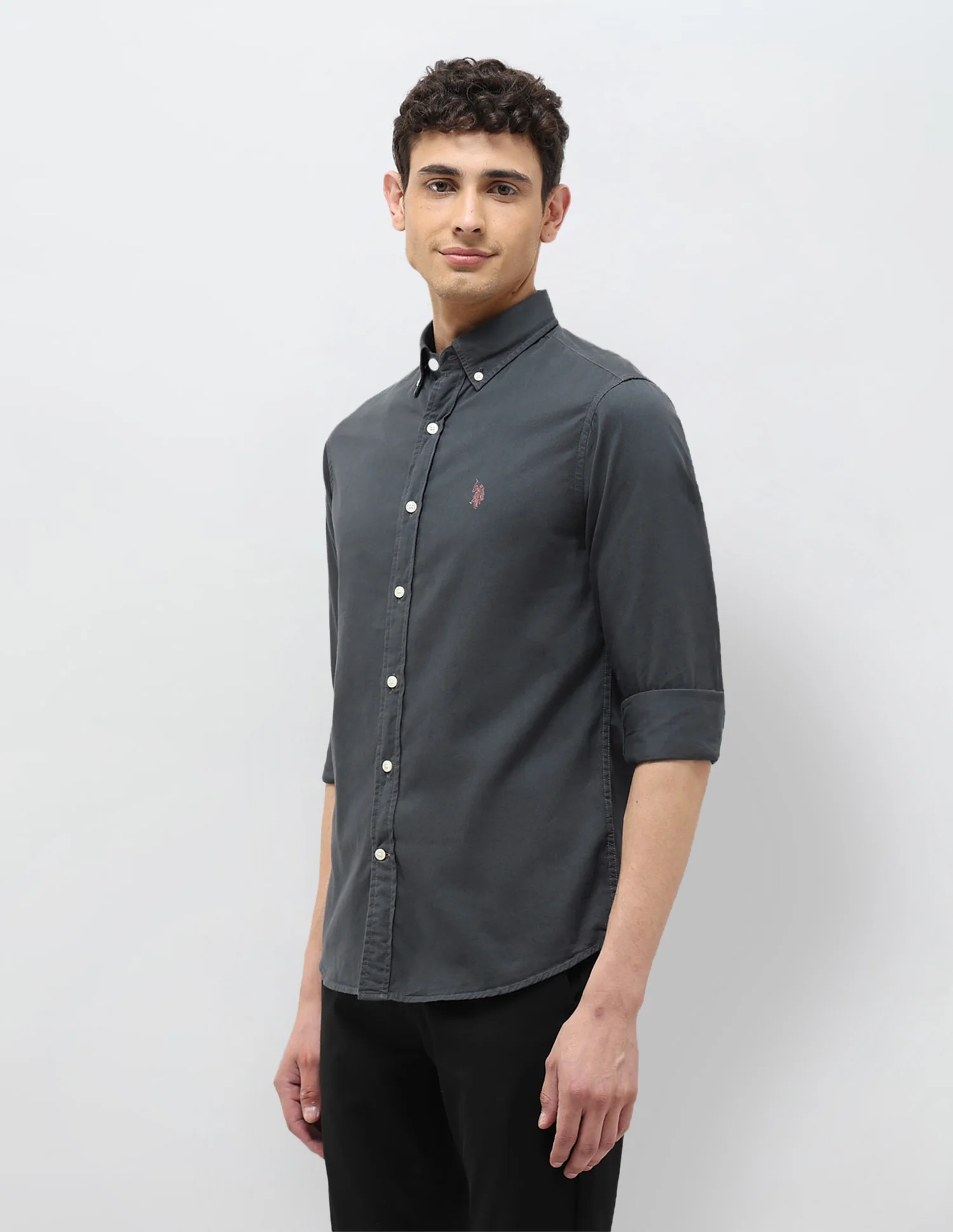 Twill Tailored Fit Shirt - Image 4