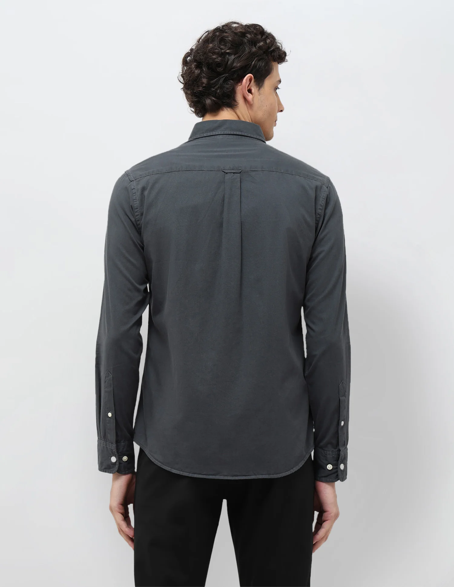 Twill Tailored Fit Shirt - Image 5