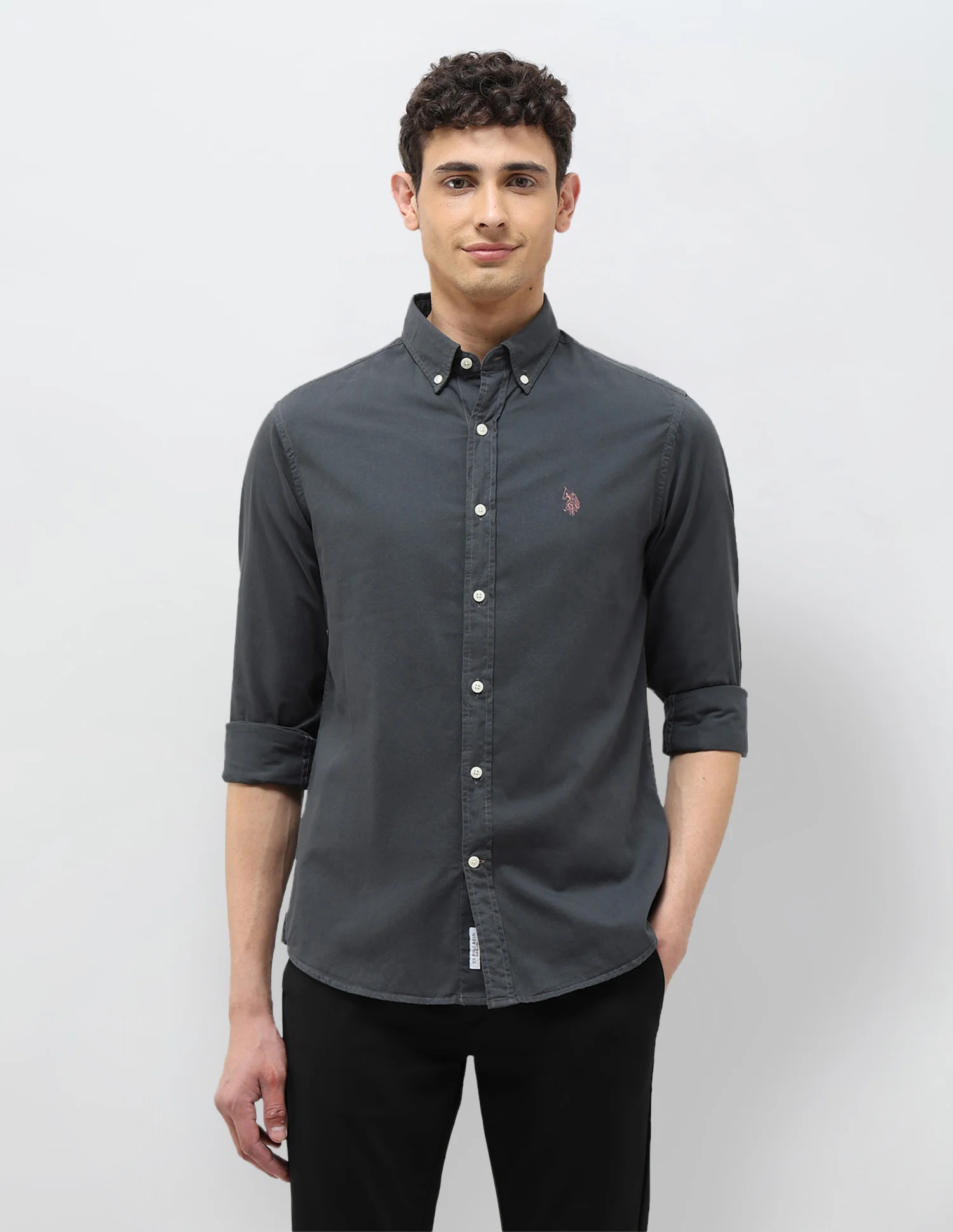 Twill Tailored Fit Shirt - Image 6