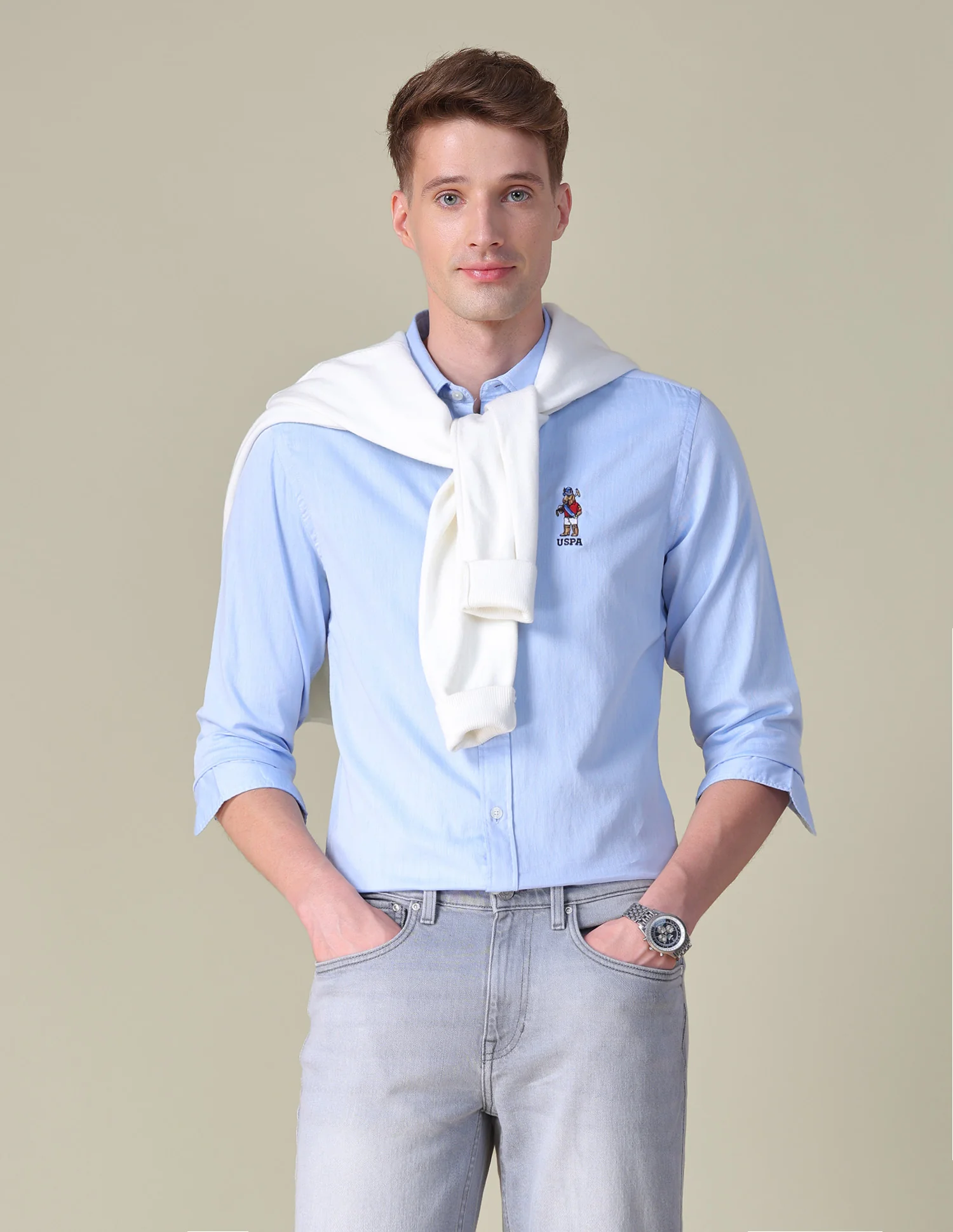 Twill Tailored Fit Shirt