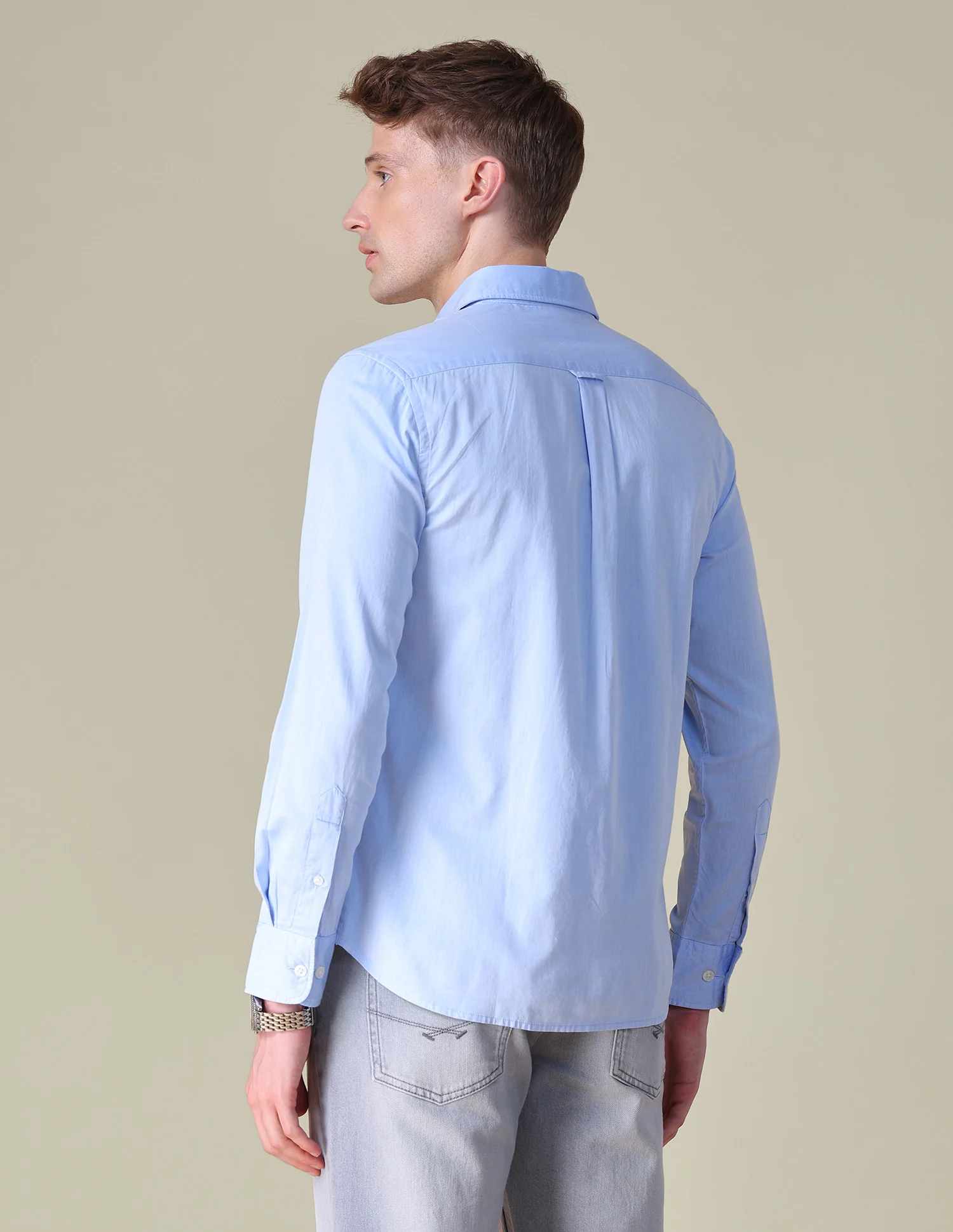 Twill Tailored Fit Shirt - Image 5