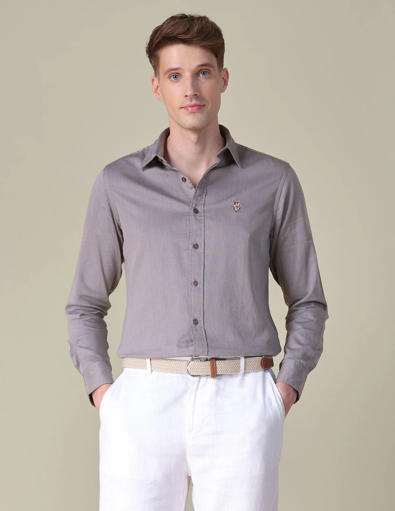Twill Tailored Fit Shirt