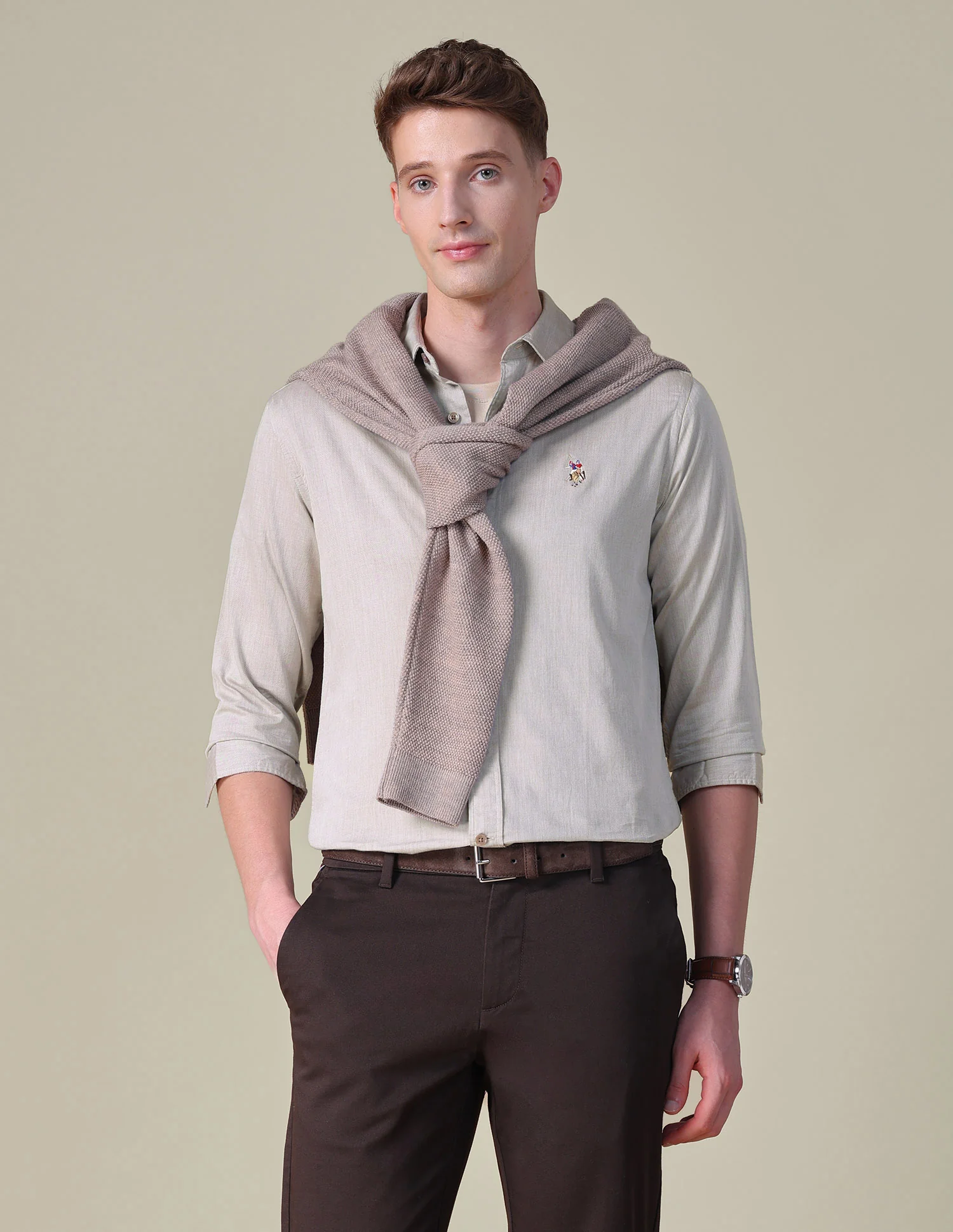 Twill Tailored Fit Shirt