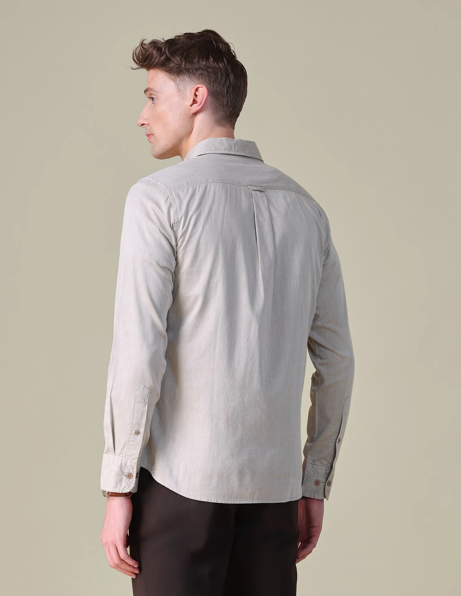 Twill Tailored Fit Shirt - Image 5