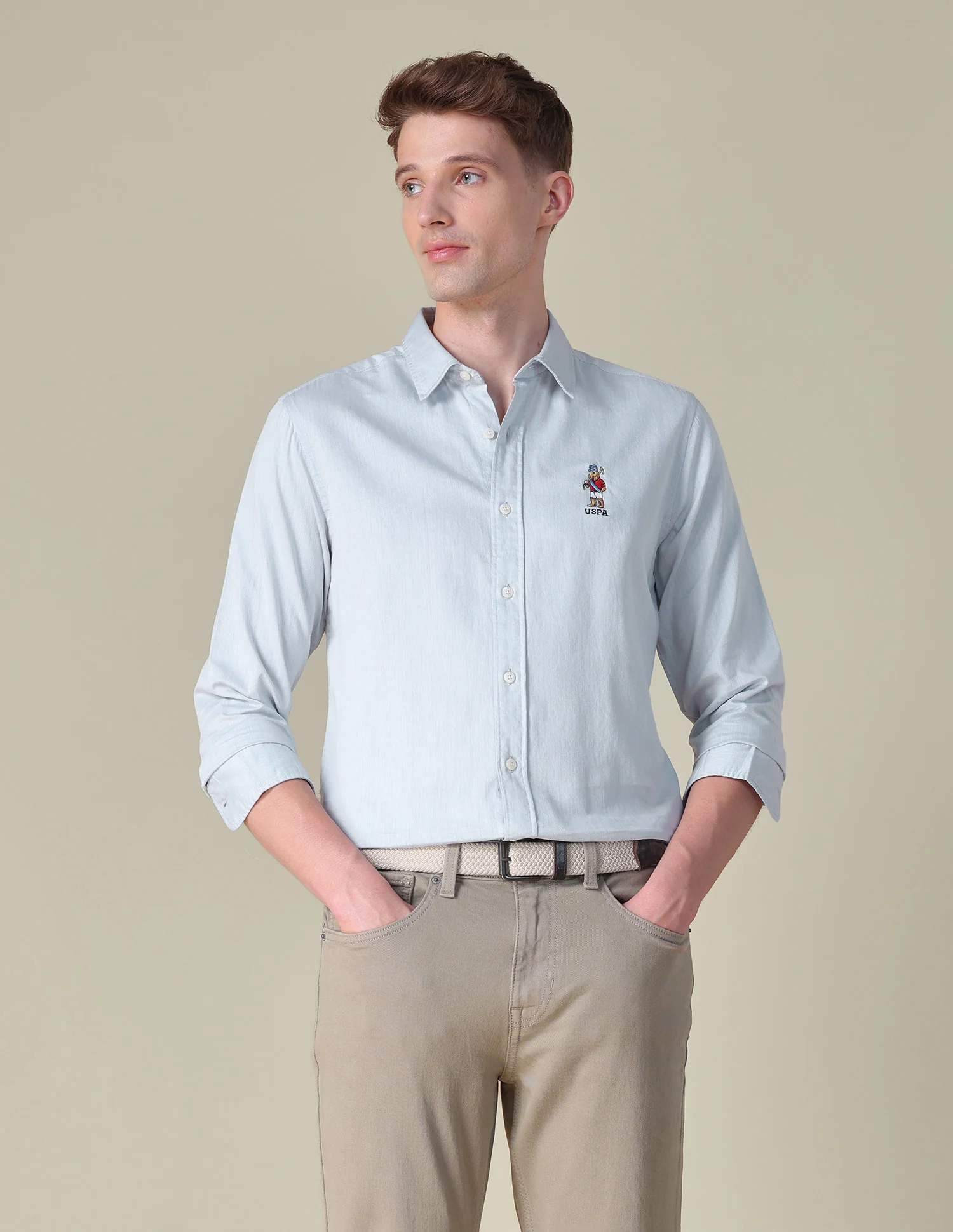 Twill Tailored Fit Shirt
